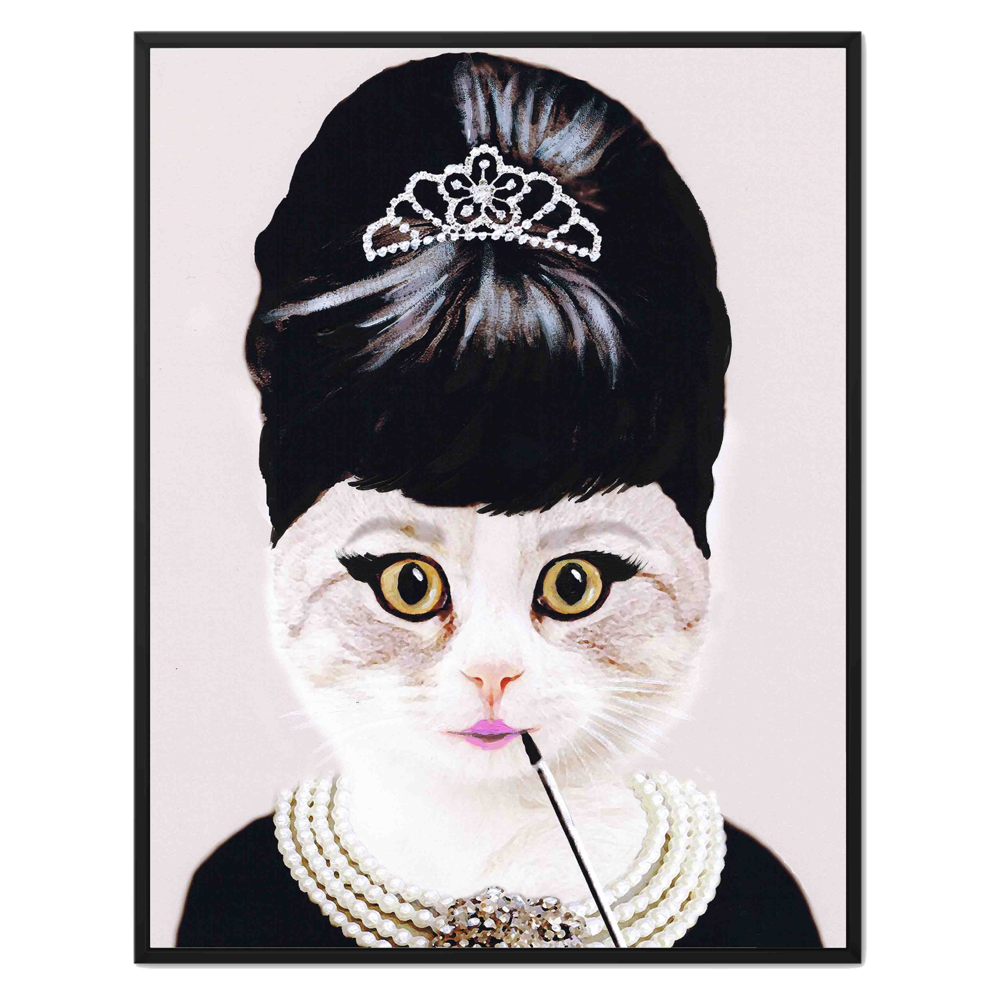 AUDREY HEPBURN CAT