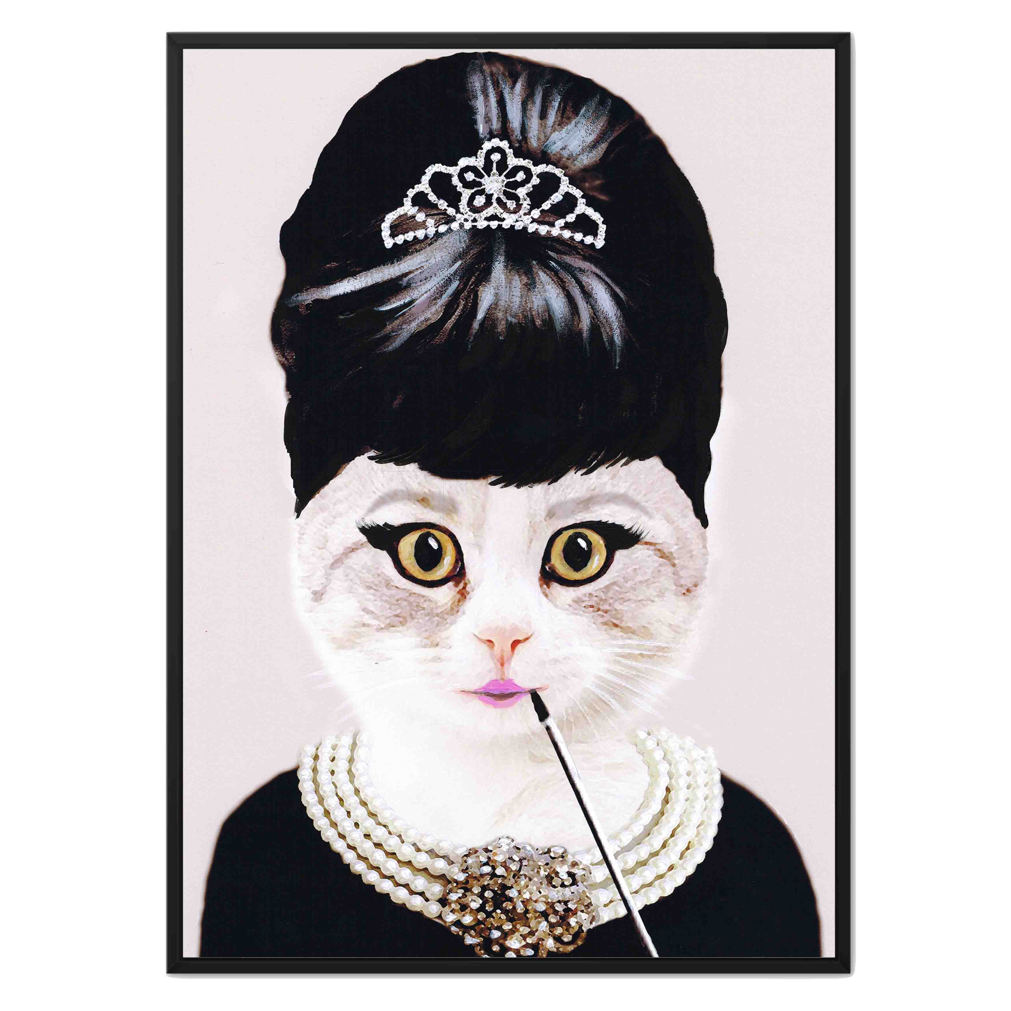 AUDREY HEPBURN CAT
