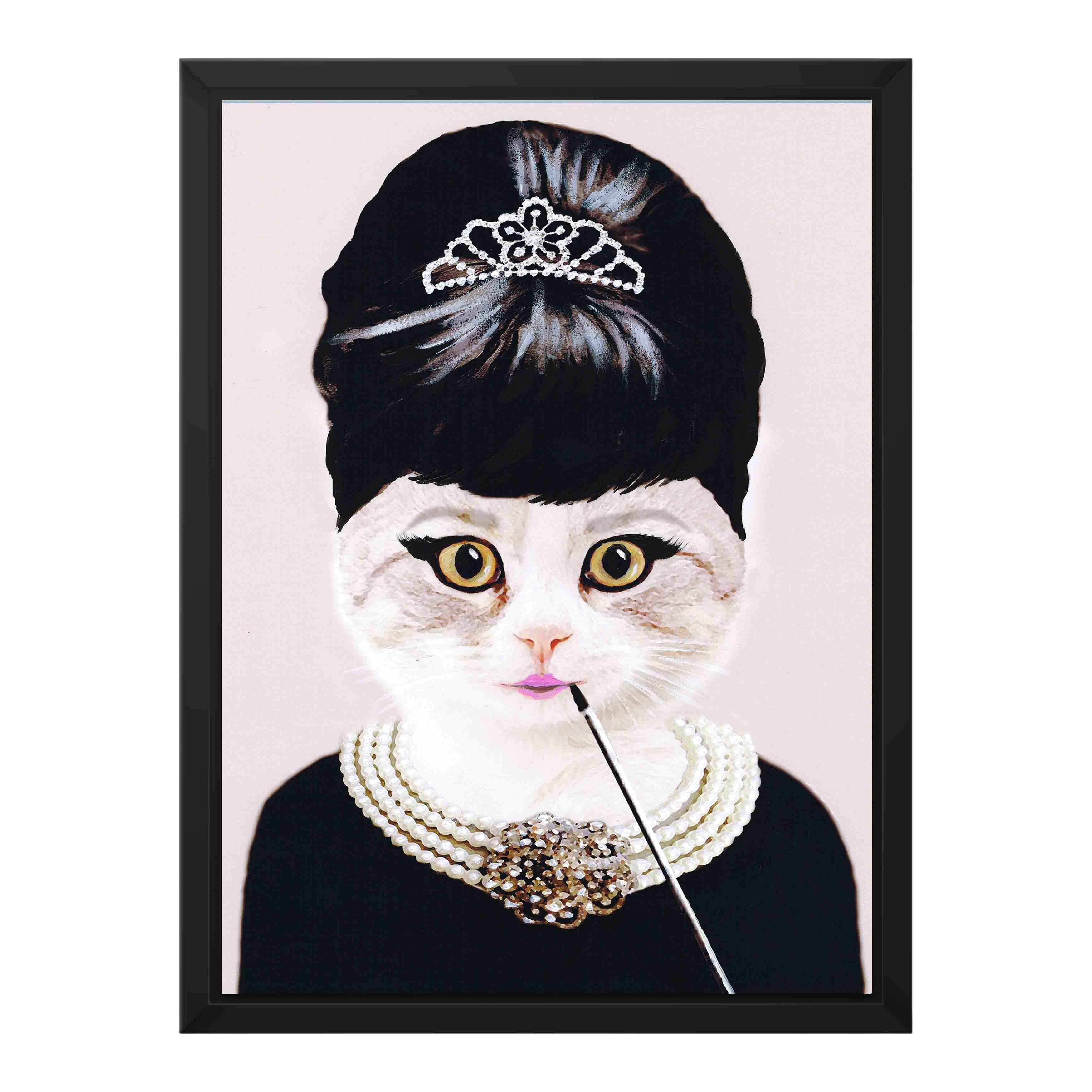 AUDREY HEPBURN CAT
