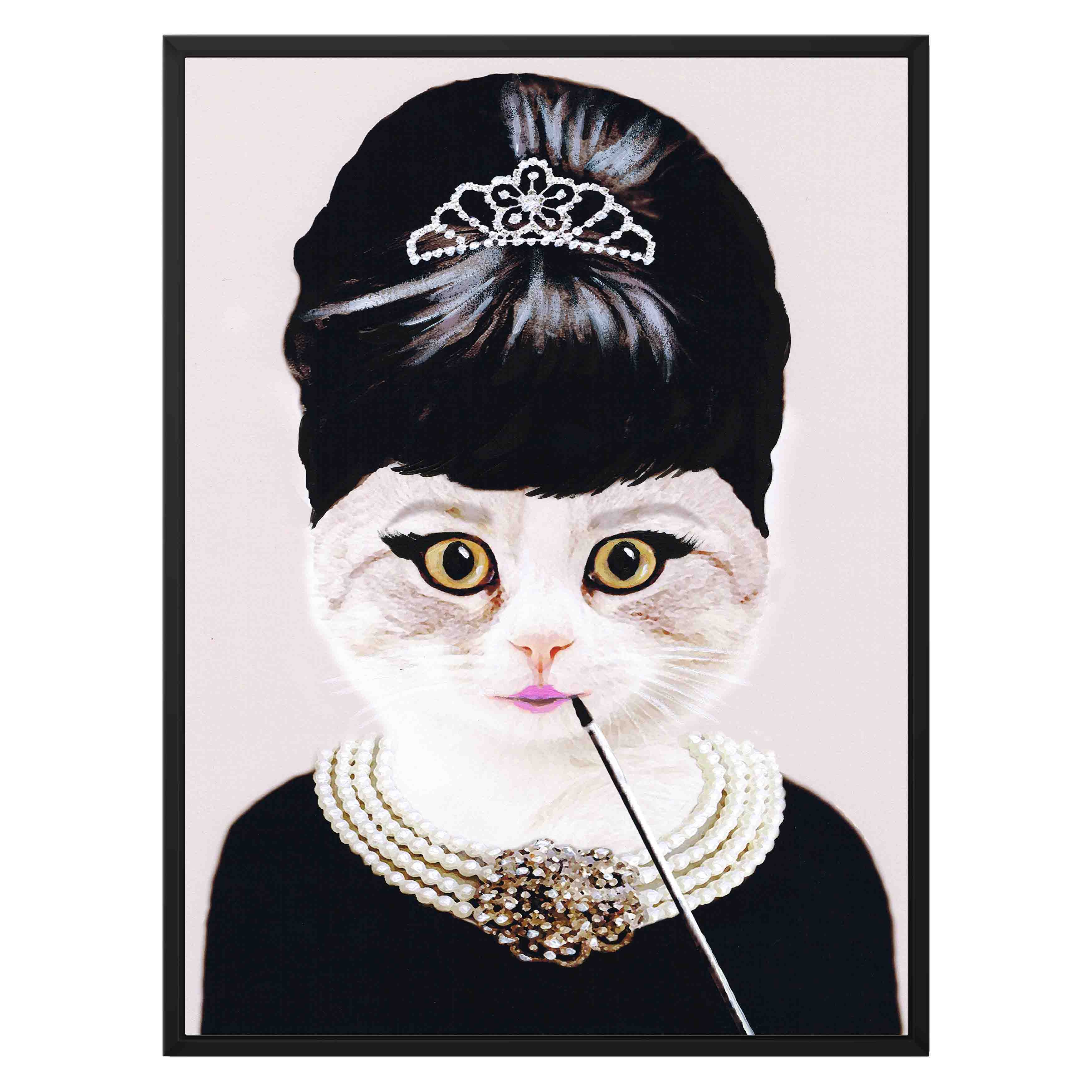 AUDREY HEPBURN CAT