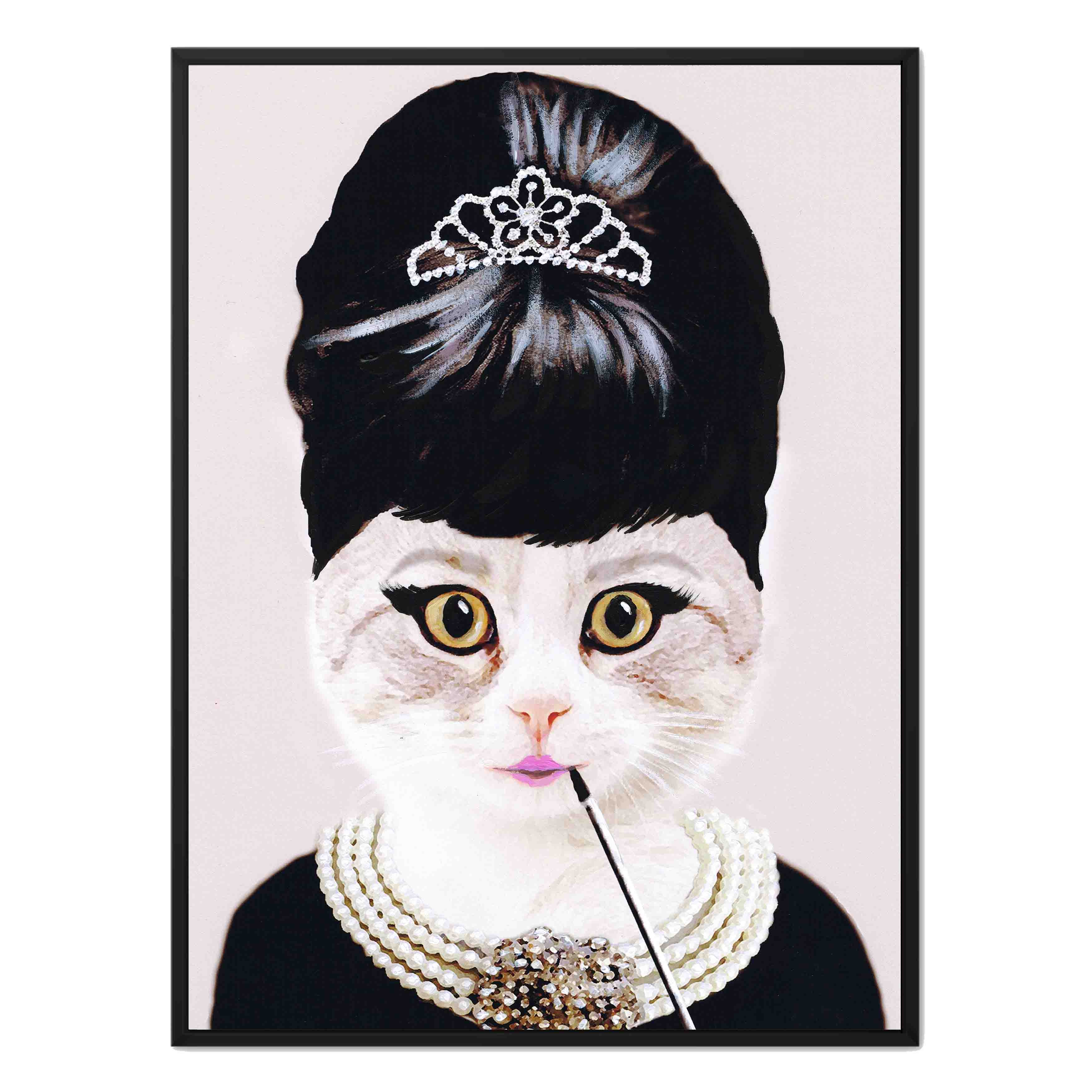 AUDREY HEPBURN CAT