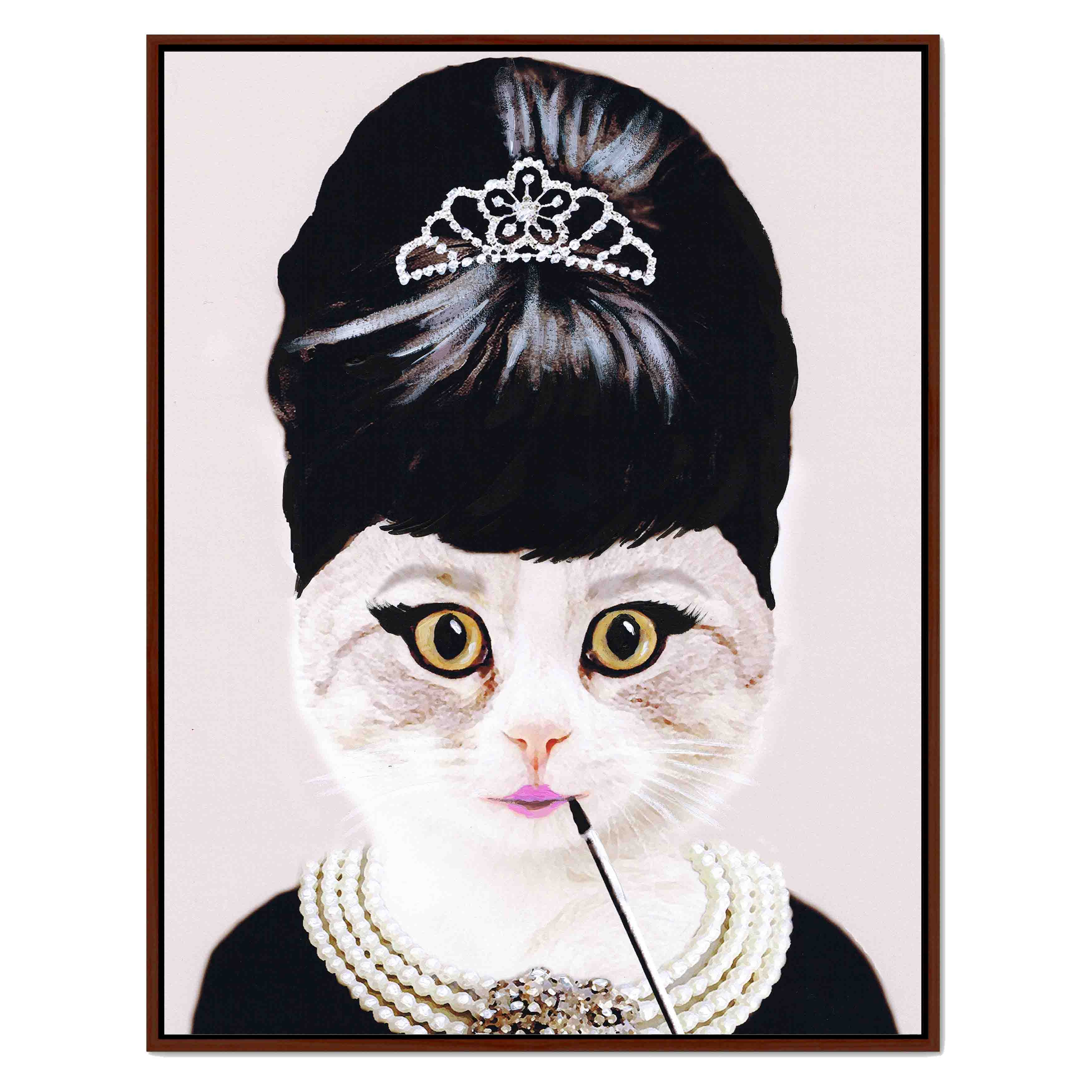 AUDREY HEPBURN CAT