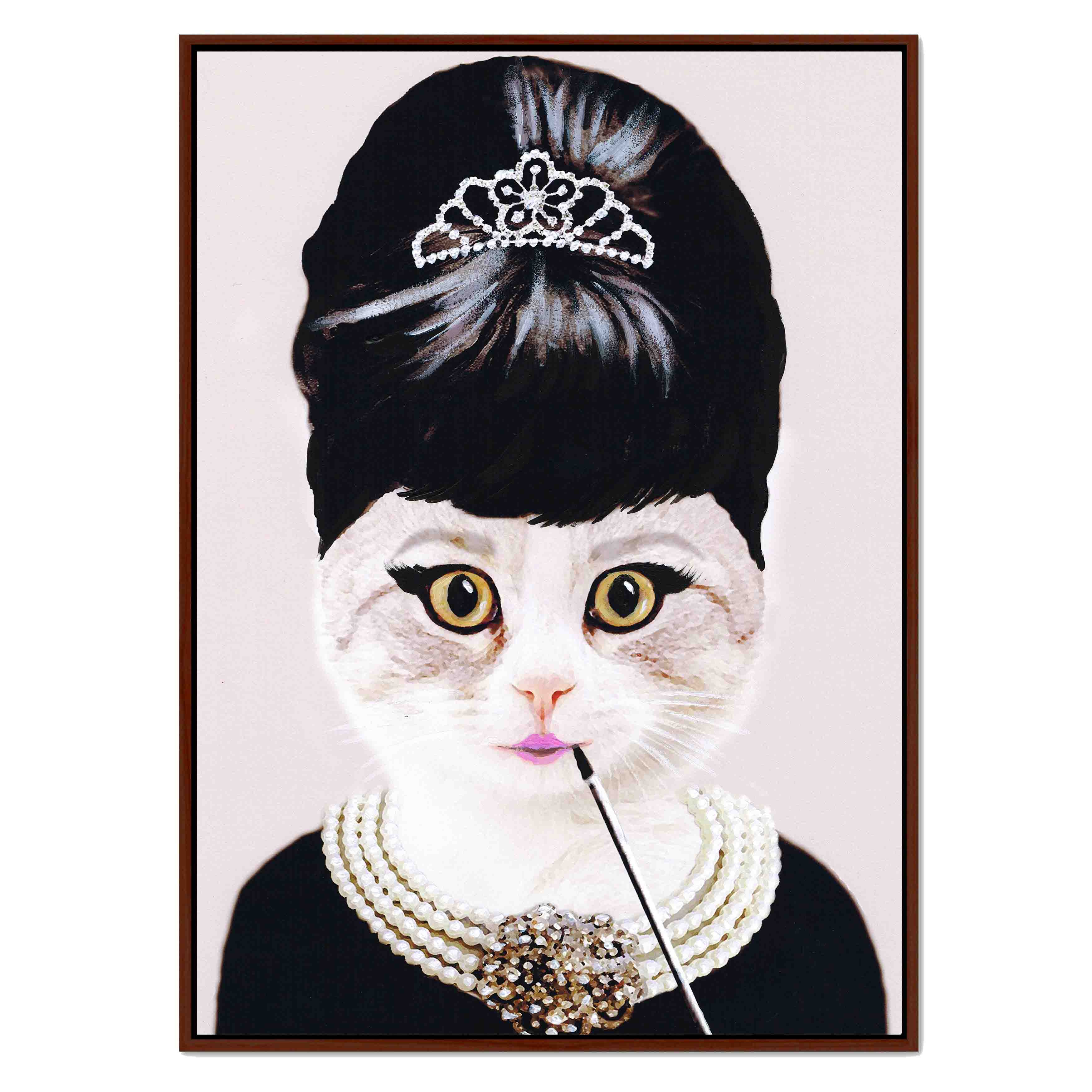 AUDREY HEPBURN CAT