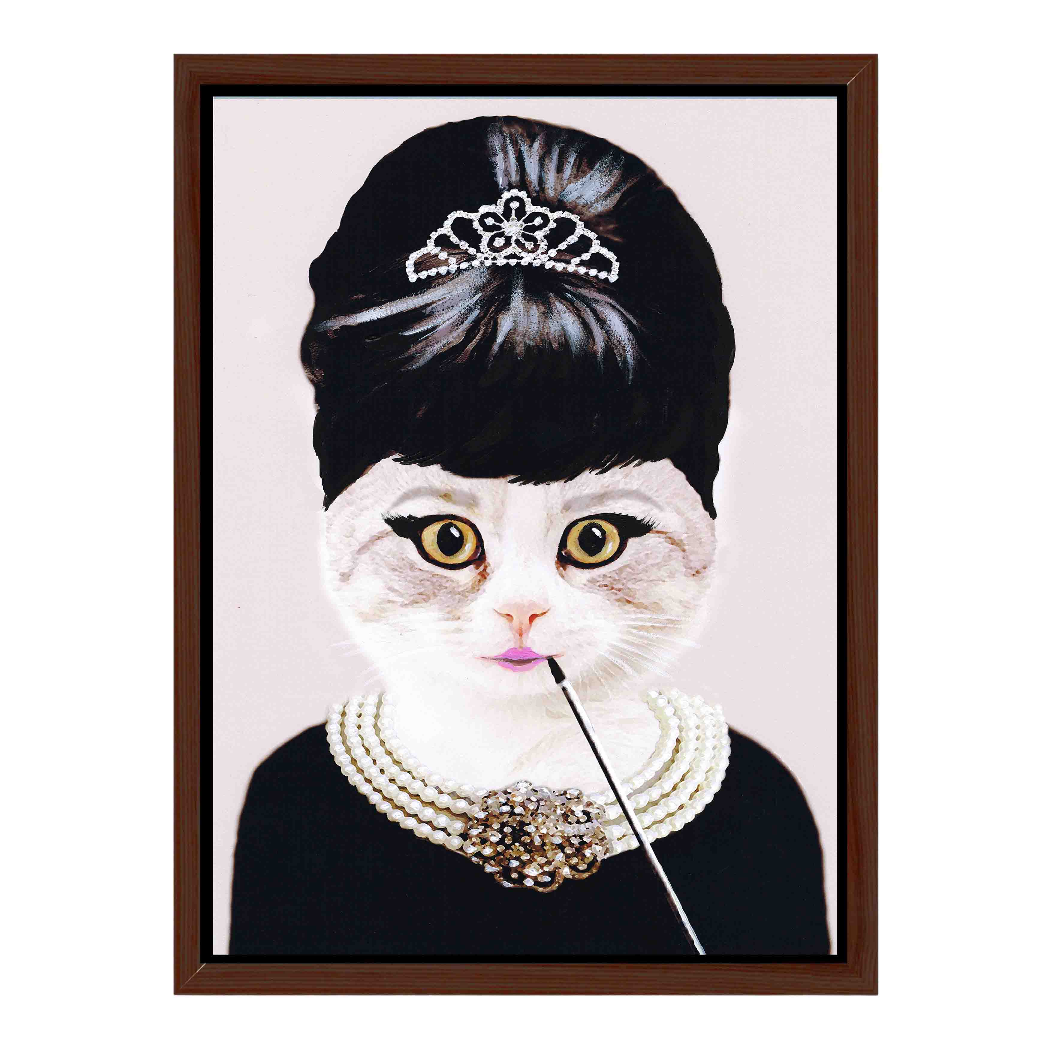 AUDREY HEPBURN CAT
