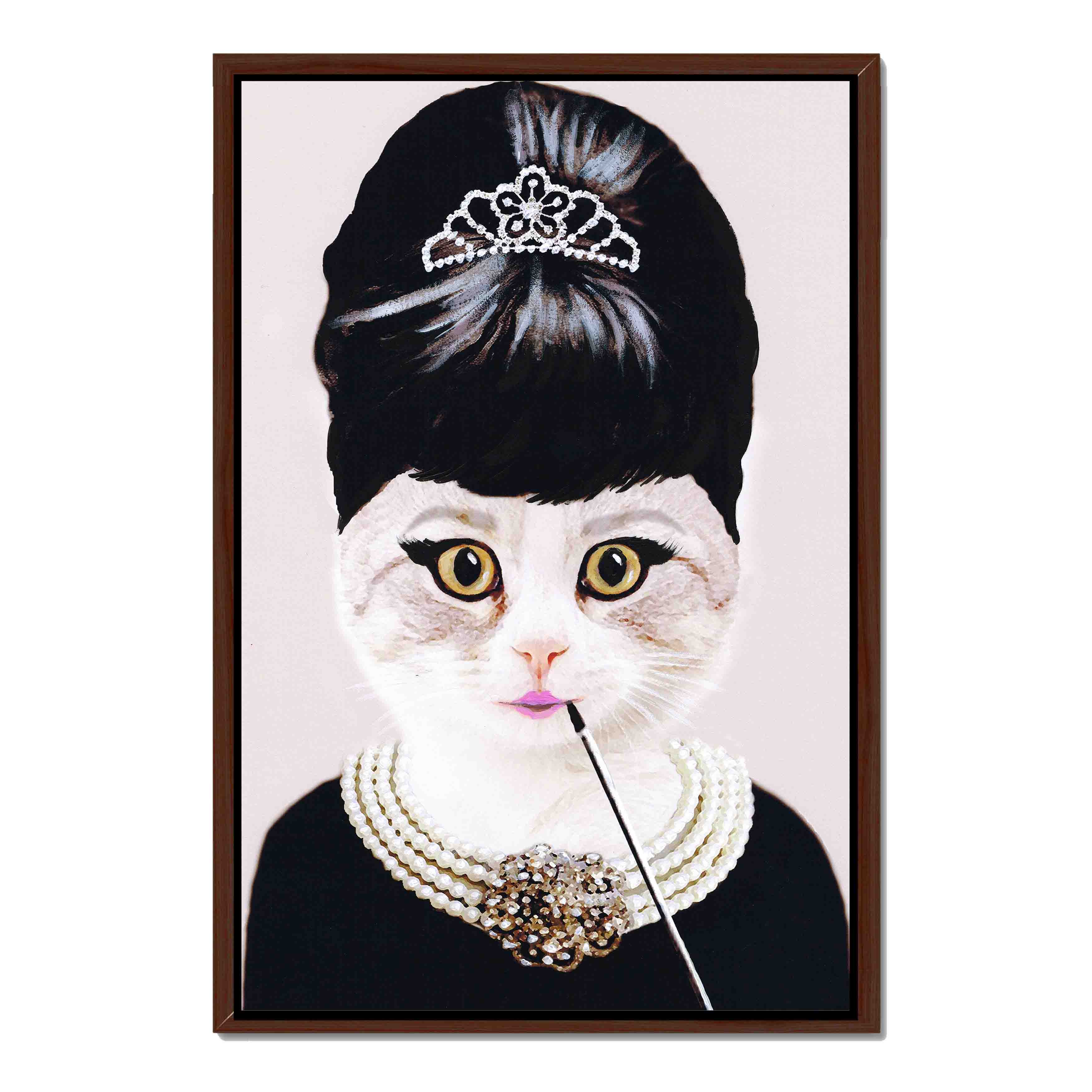 AUDREY HEPBURN CAT