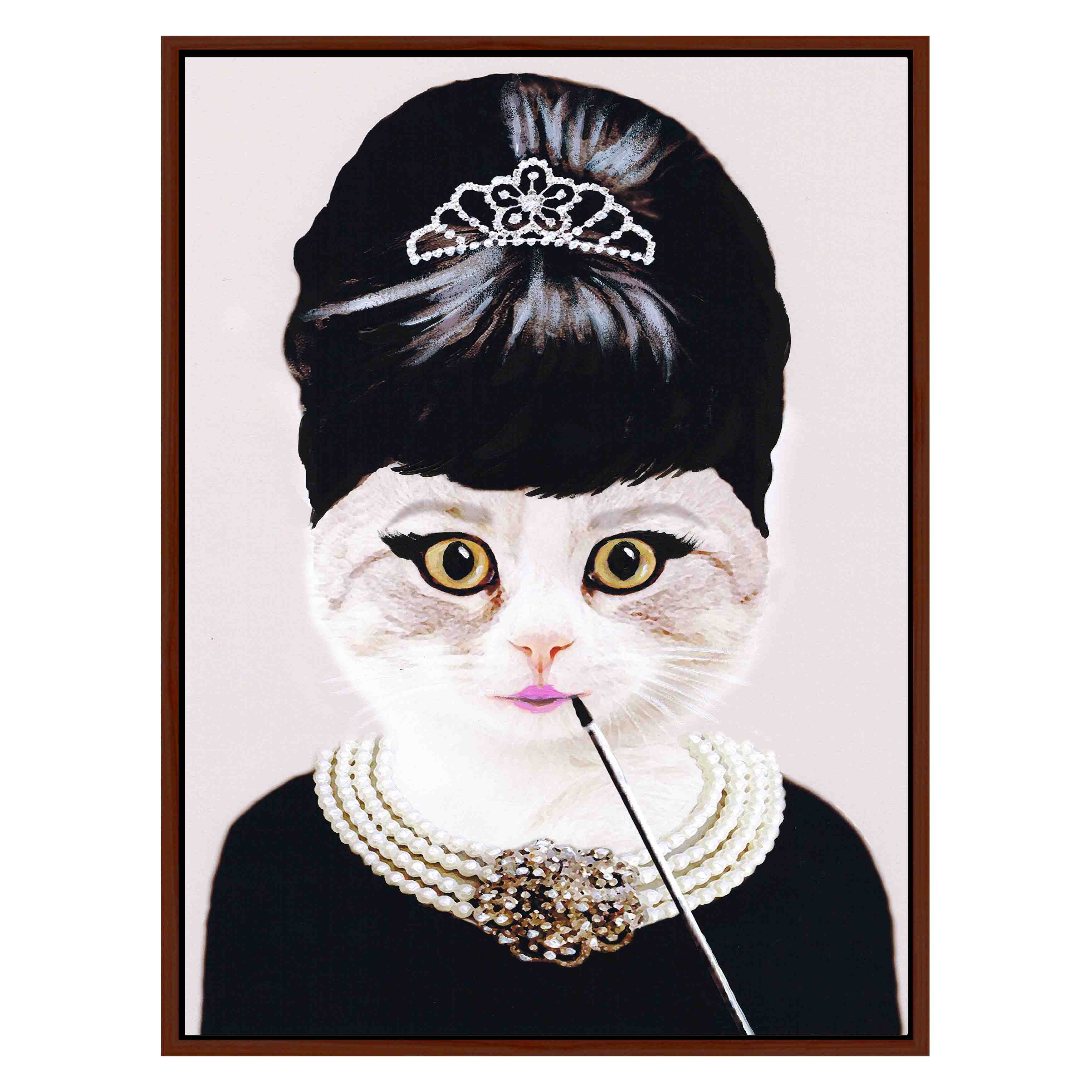 AUDREY HEPBURN CAT