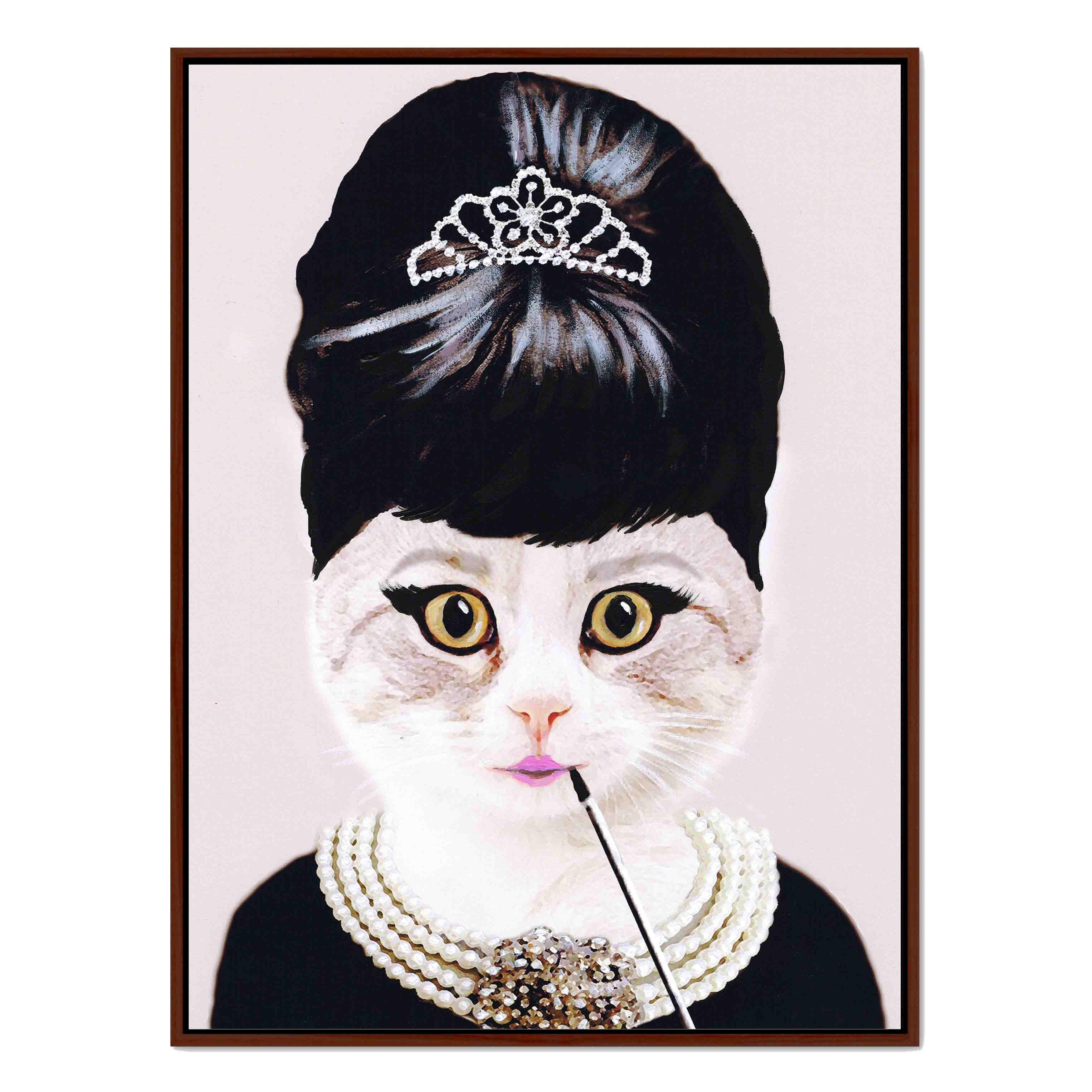 AUDREY HEPBURN CAT