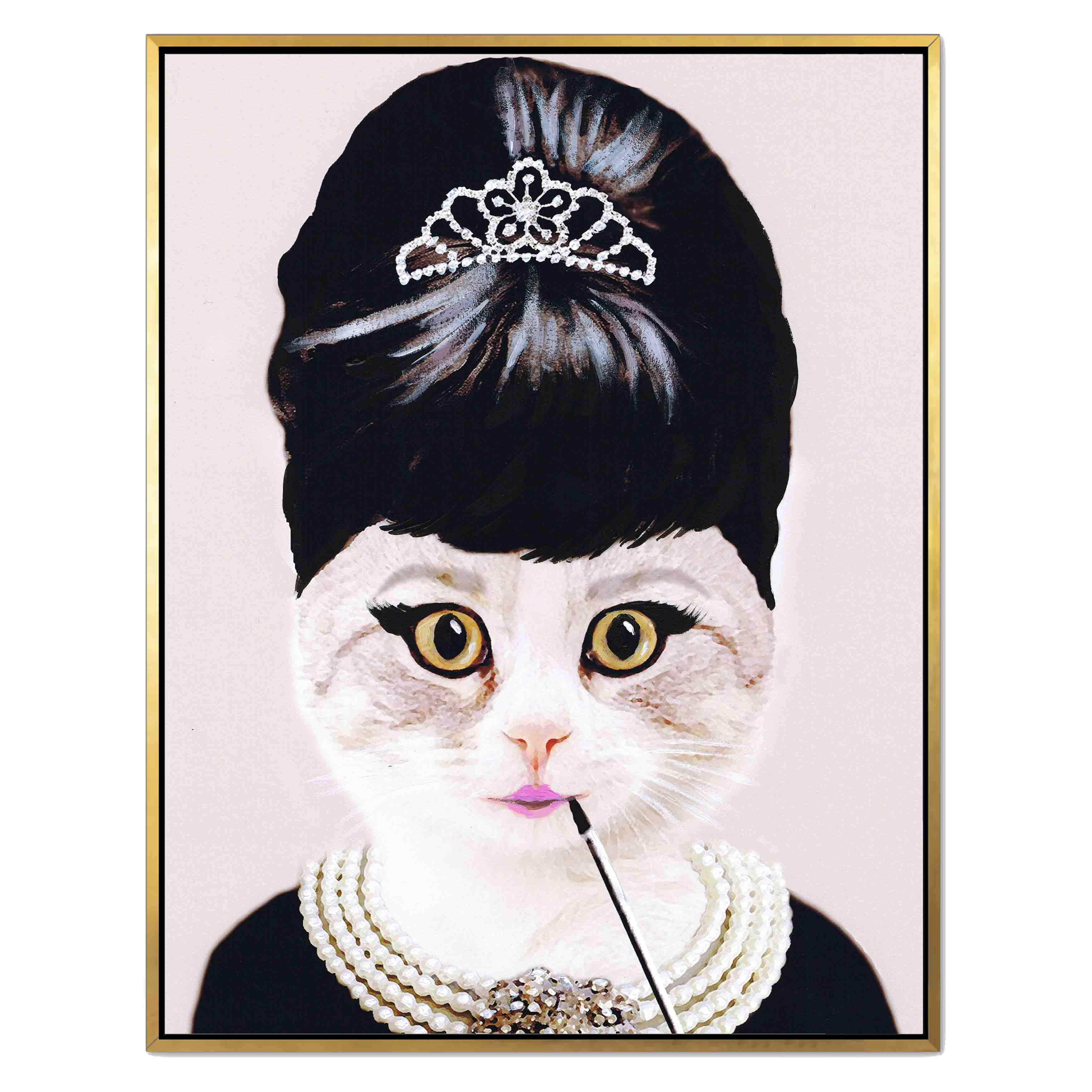 AUDREY HEPBURN CAT
