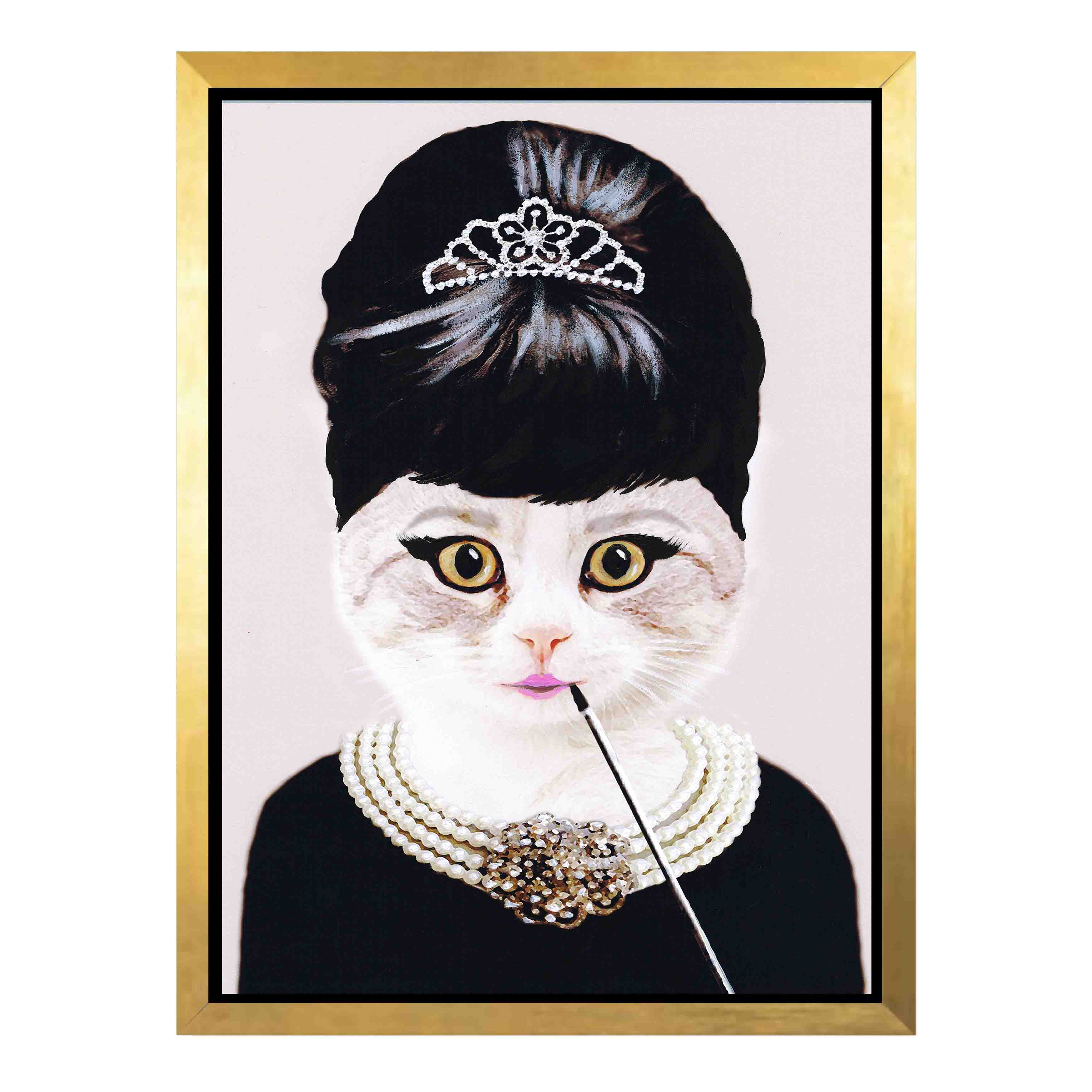 AUDREY HEPBURN CAT