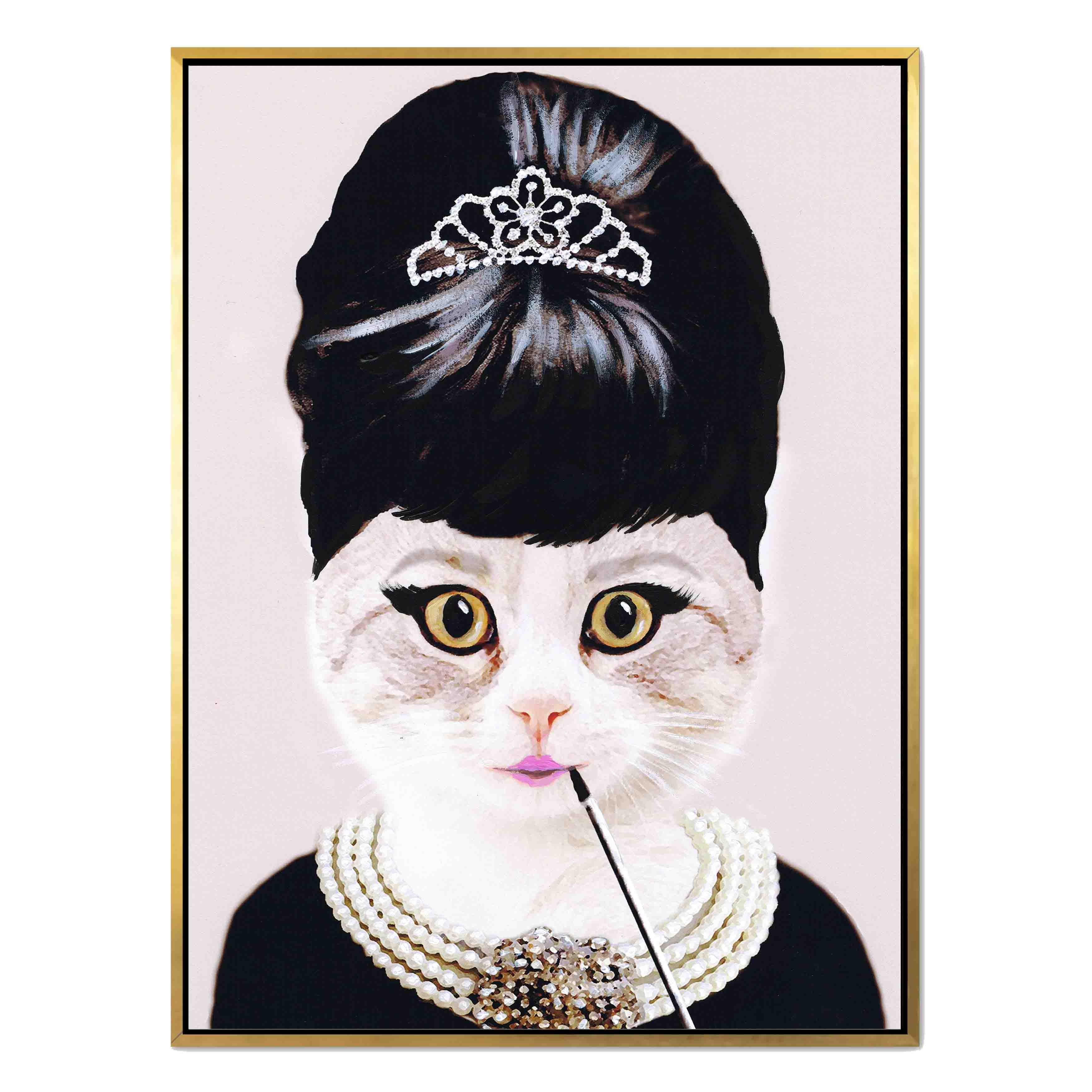AUDREY HEPBURN CAT