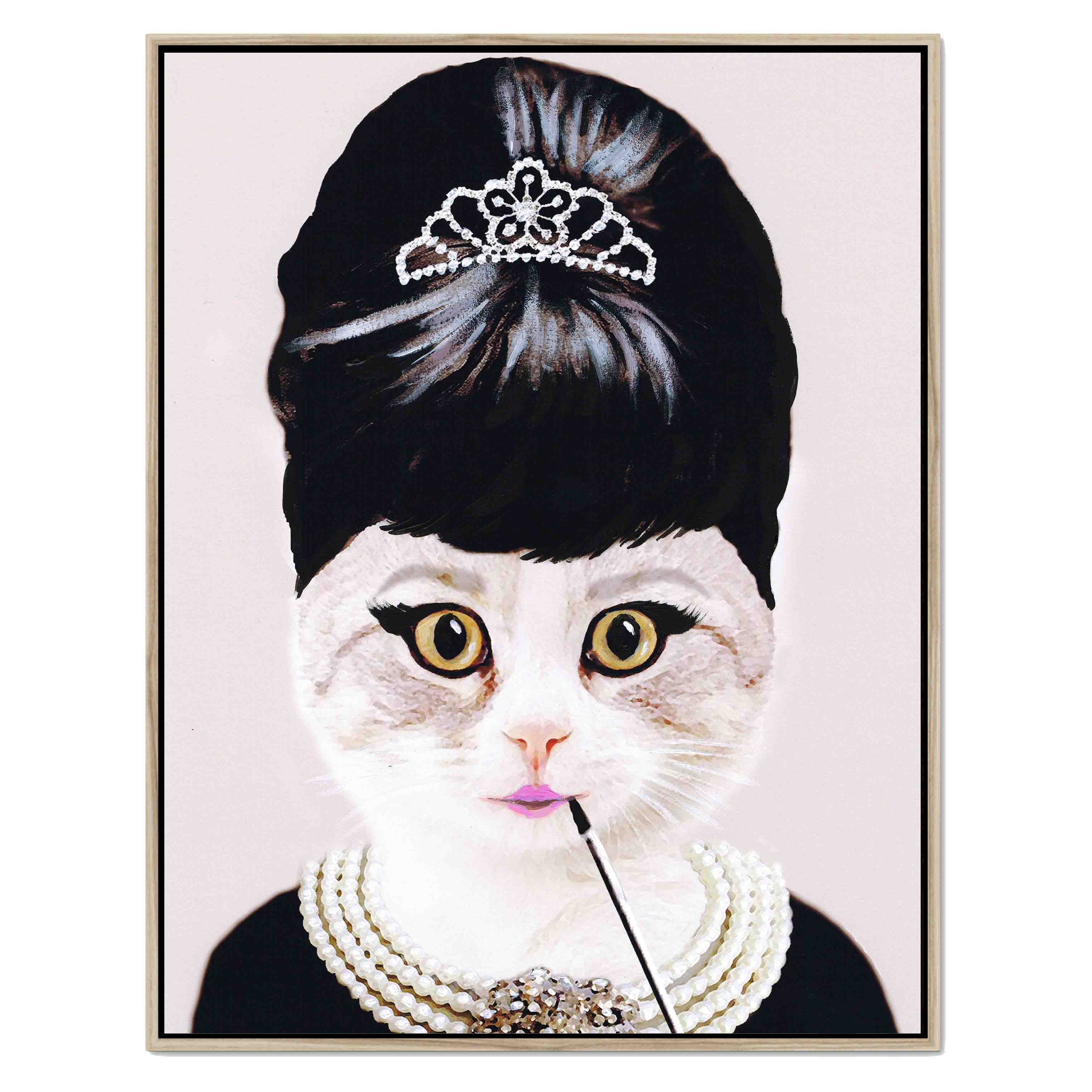 AUDREY HEPBURN CAT