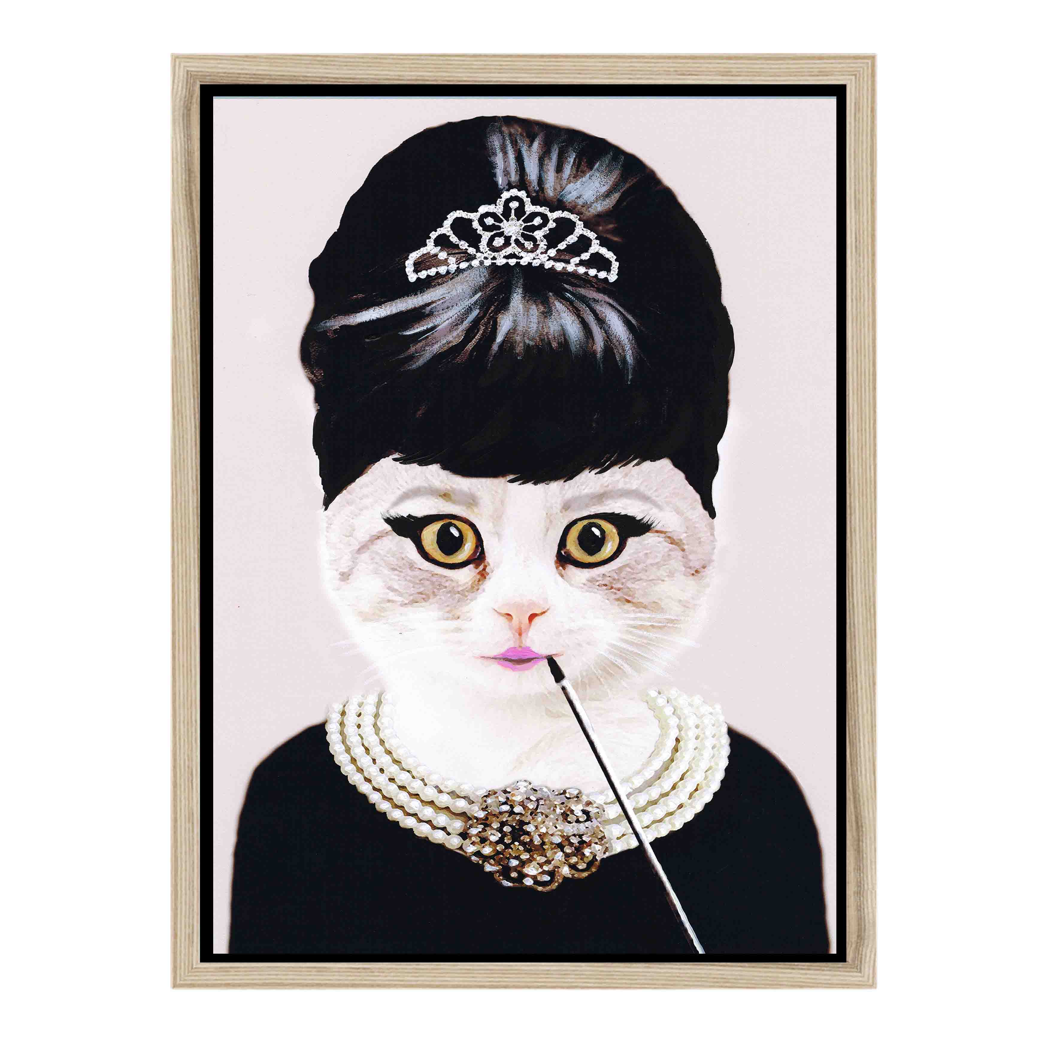 AUDREY HEPBURN CAT