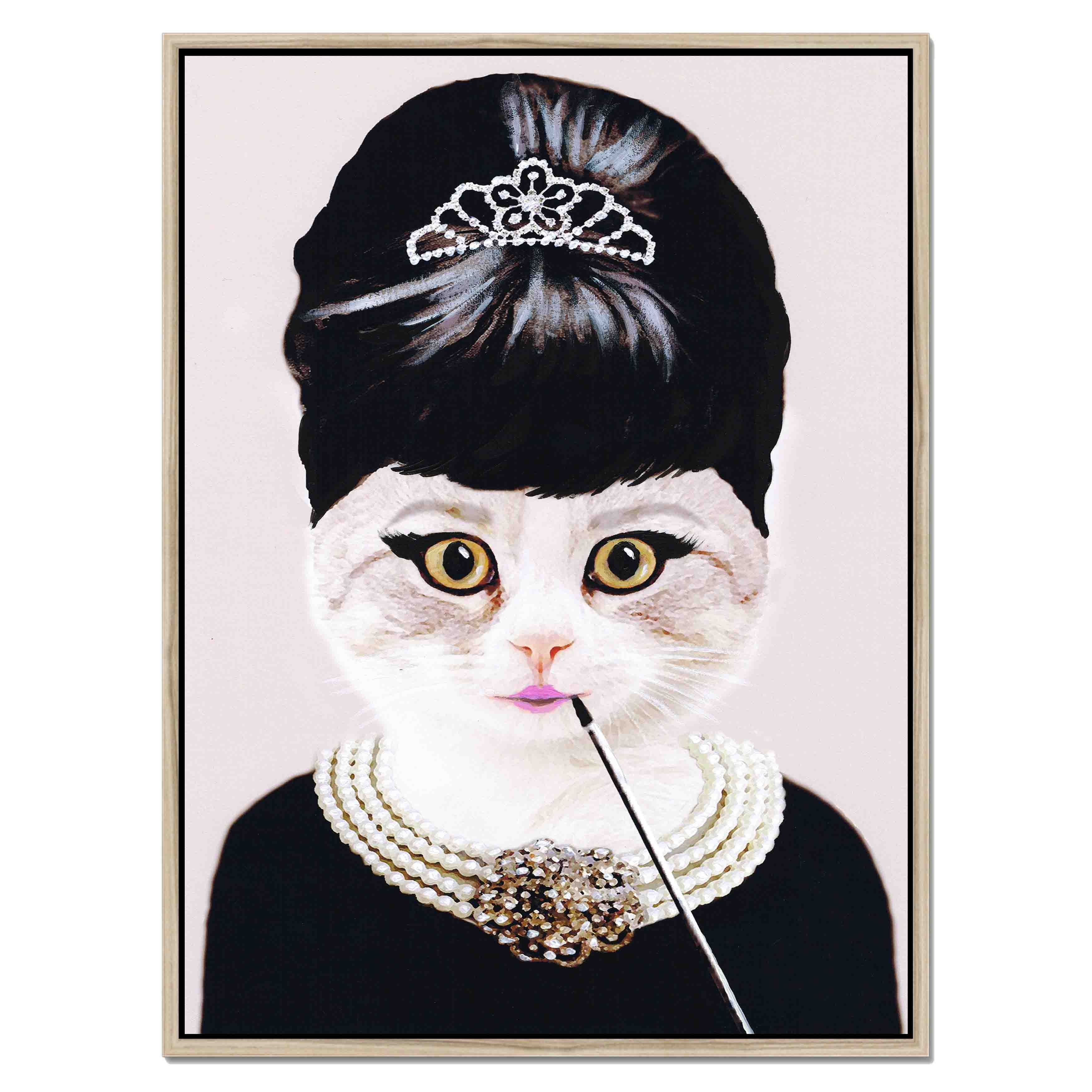 AUDREY HEPBURN CAT