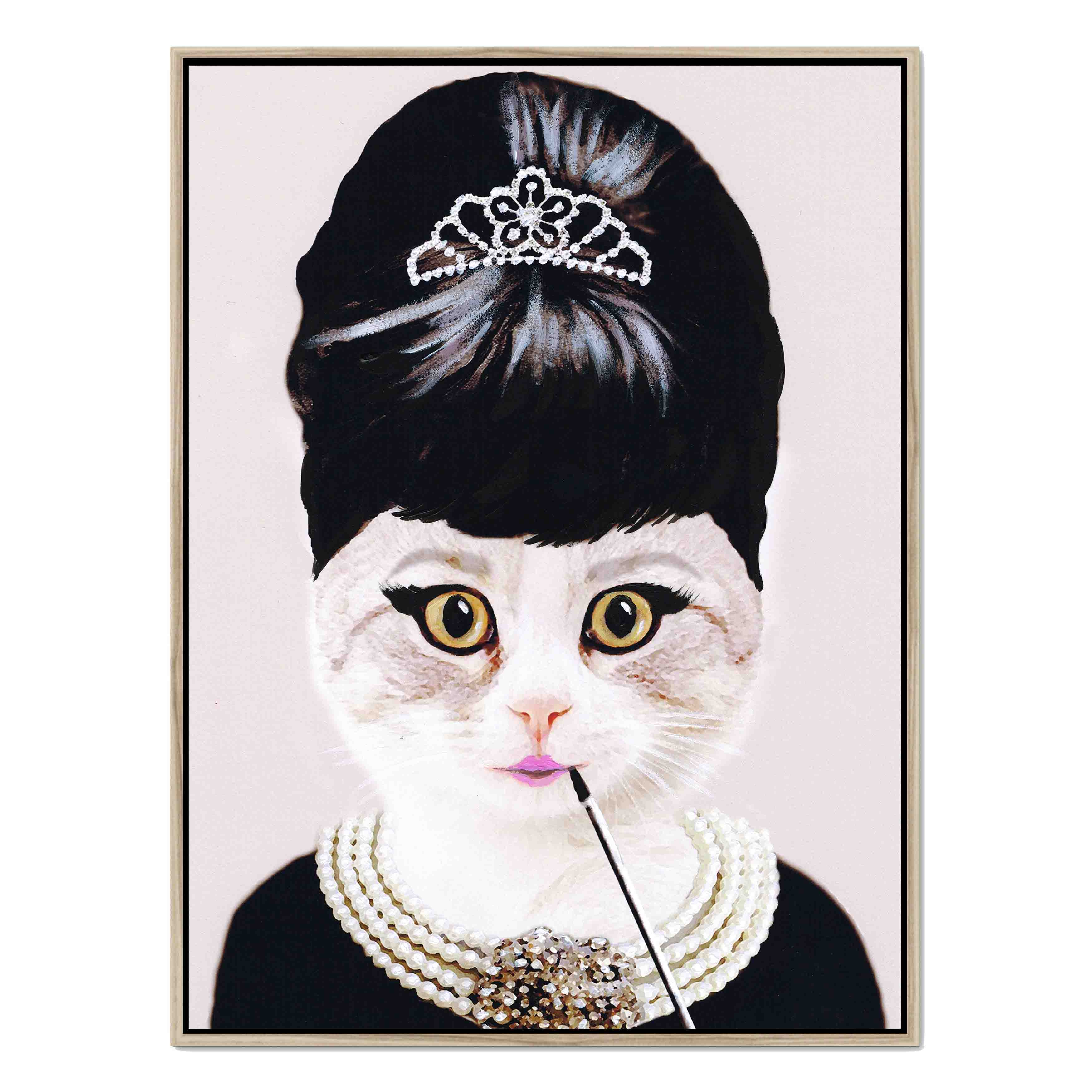 AUDREY HEPBURN CAT