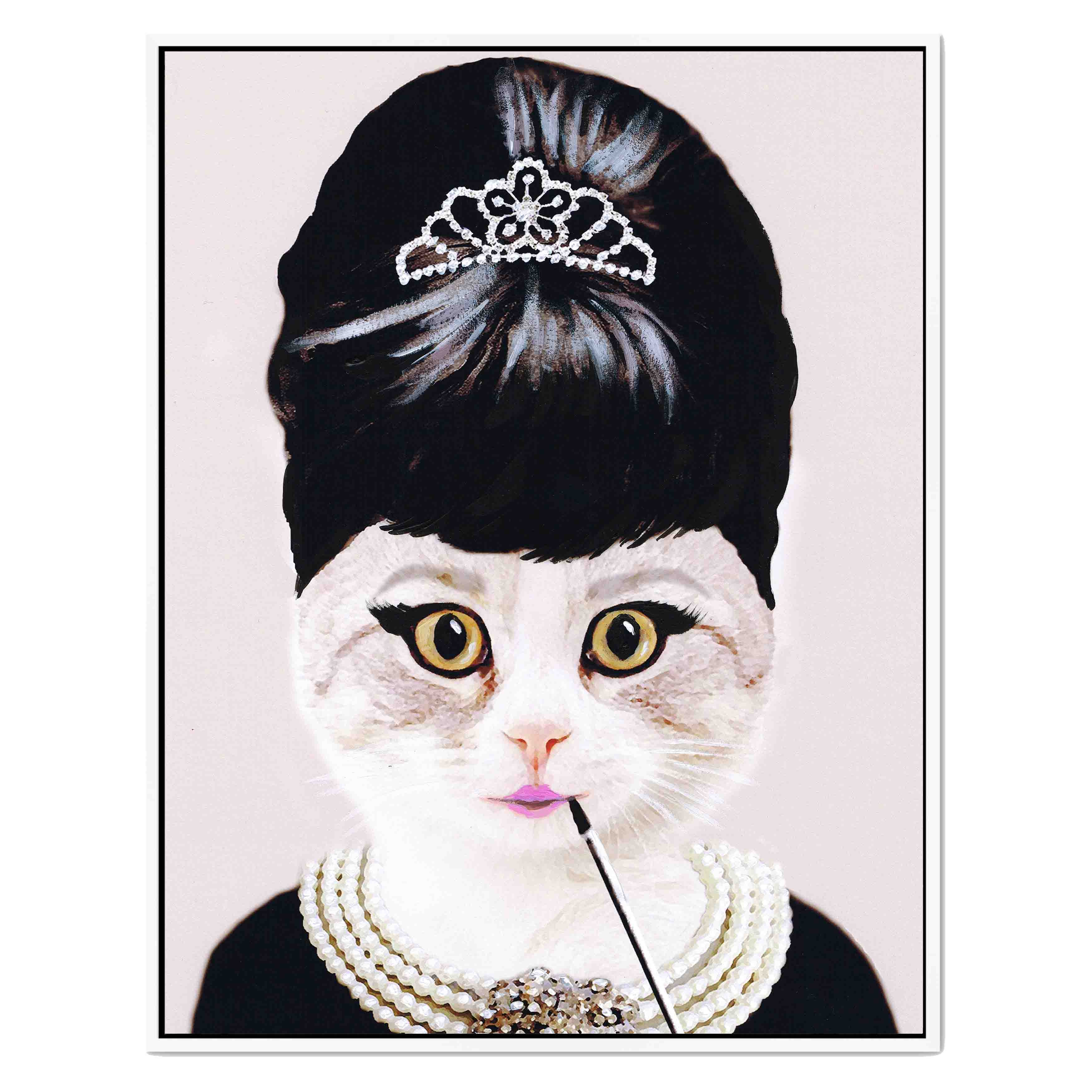 AUDREY HEPBURN CAT