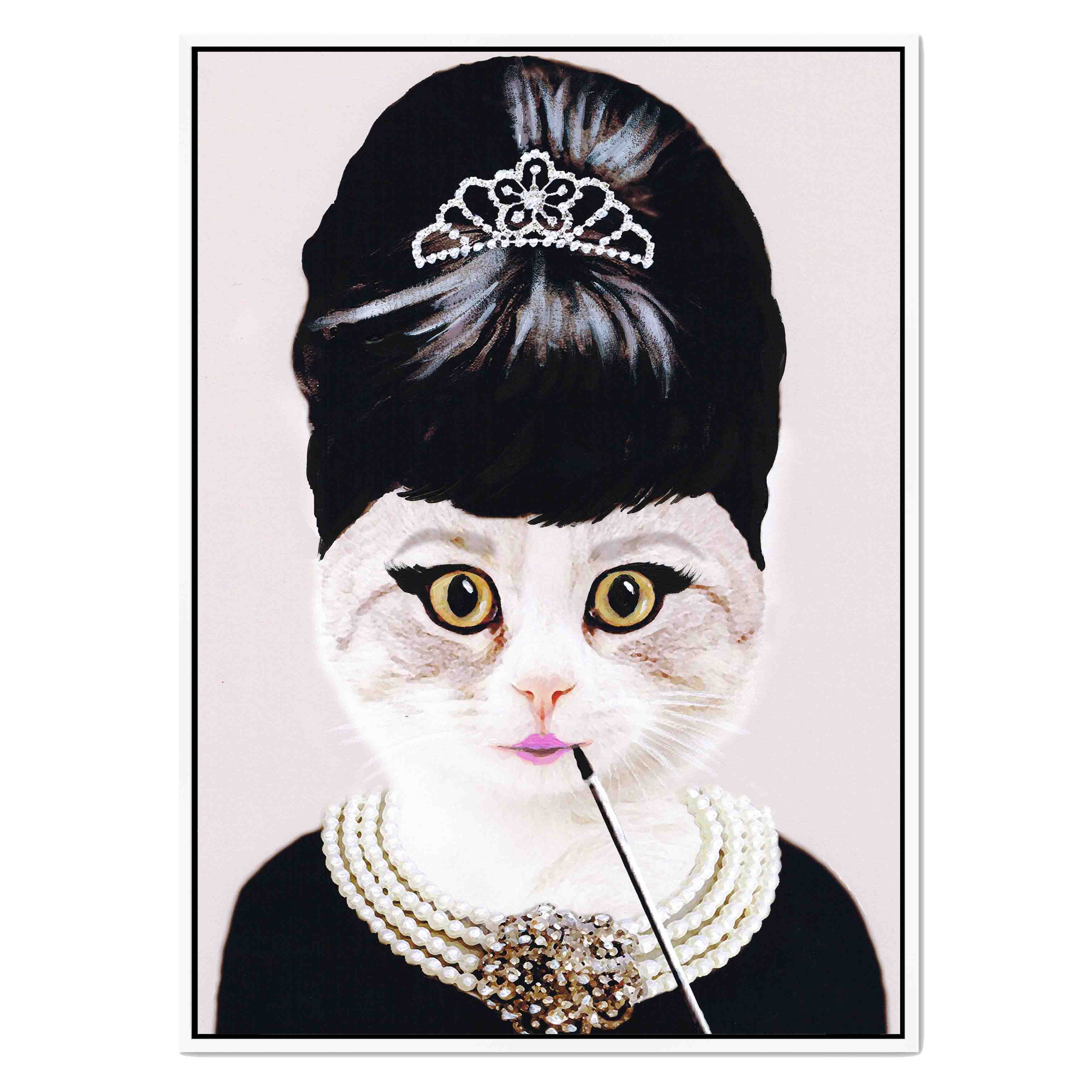 AUDREY HEPBURN CAT