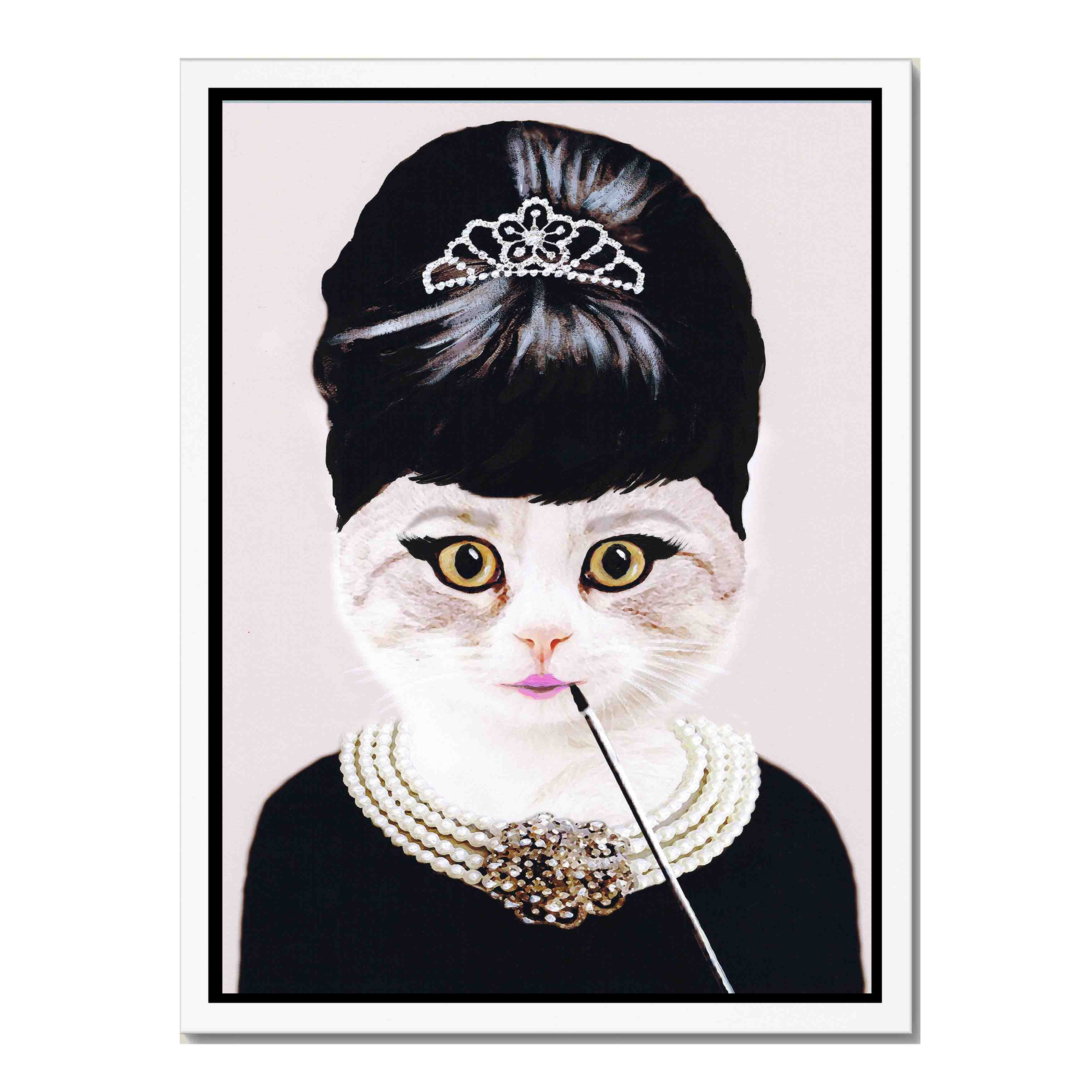 AUDREY HEPBURN CAT