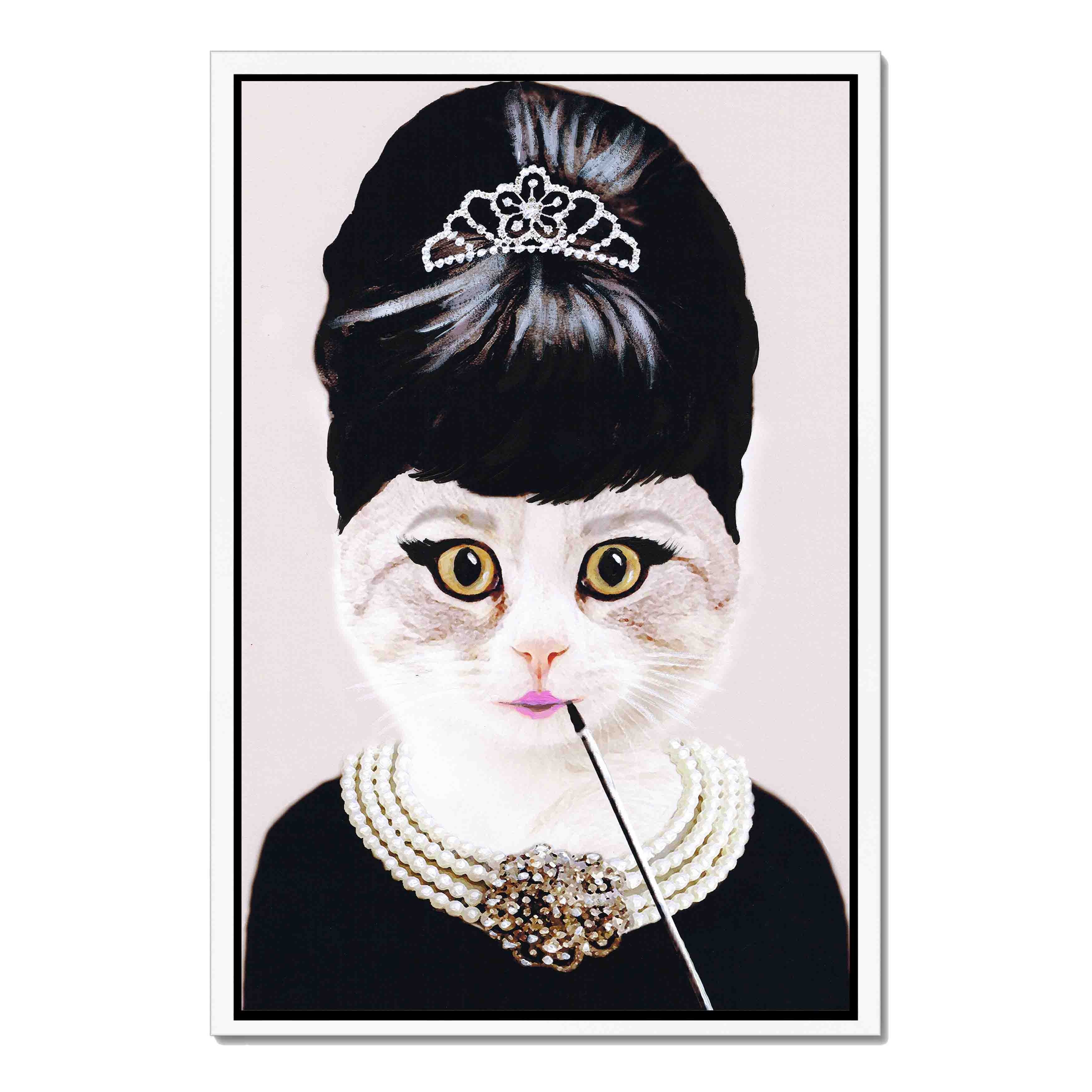 AUDREY HEPBURN CAT