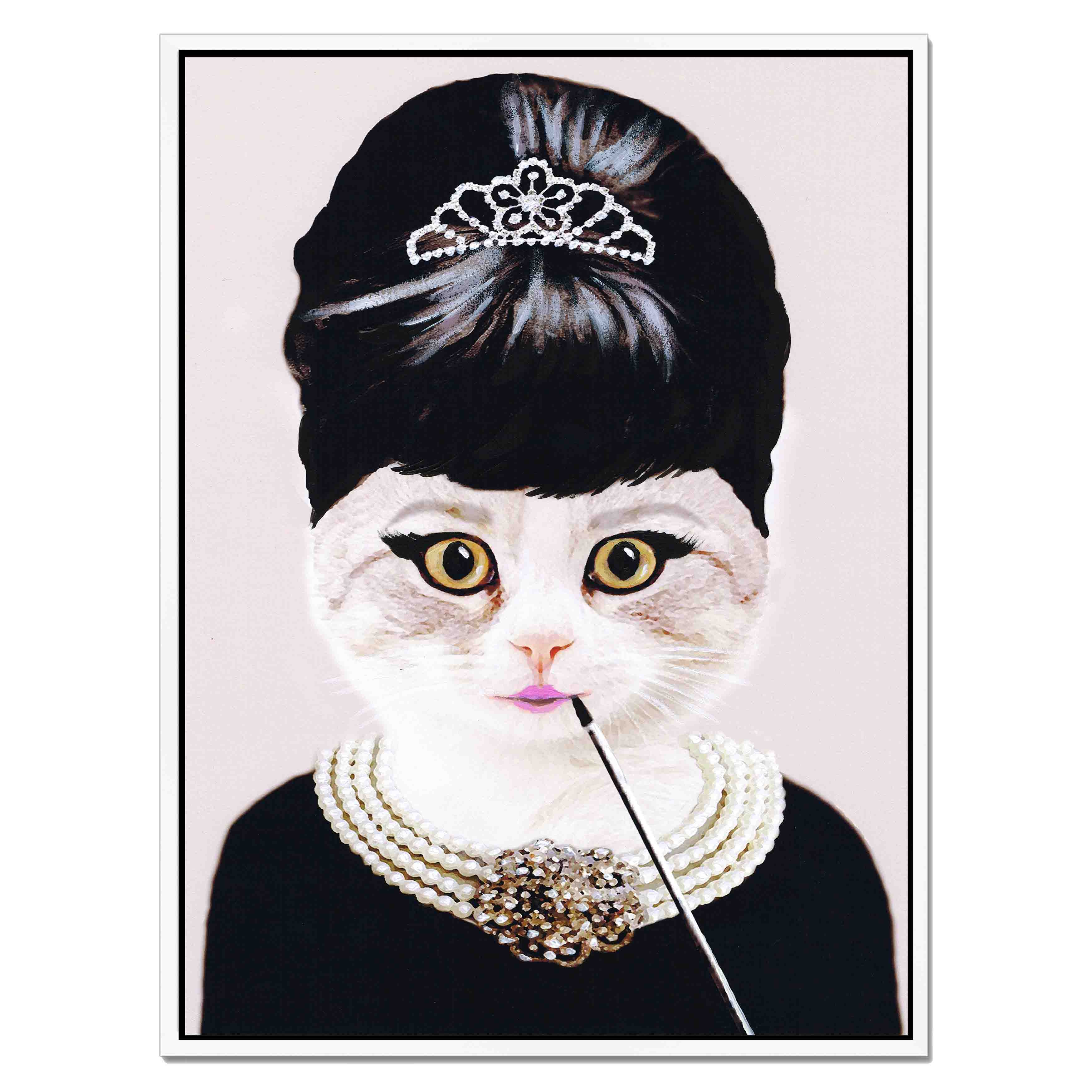 AUDREY HEPBURN CAT