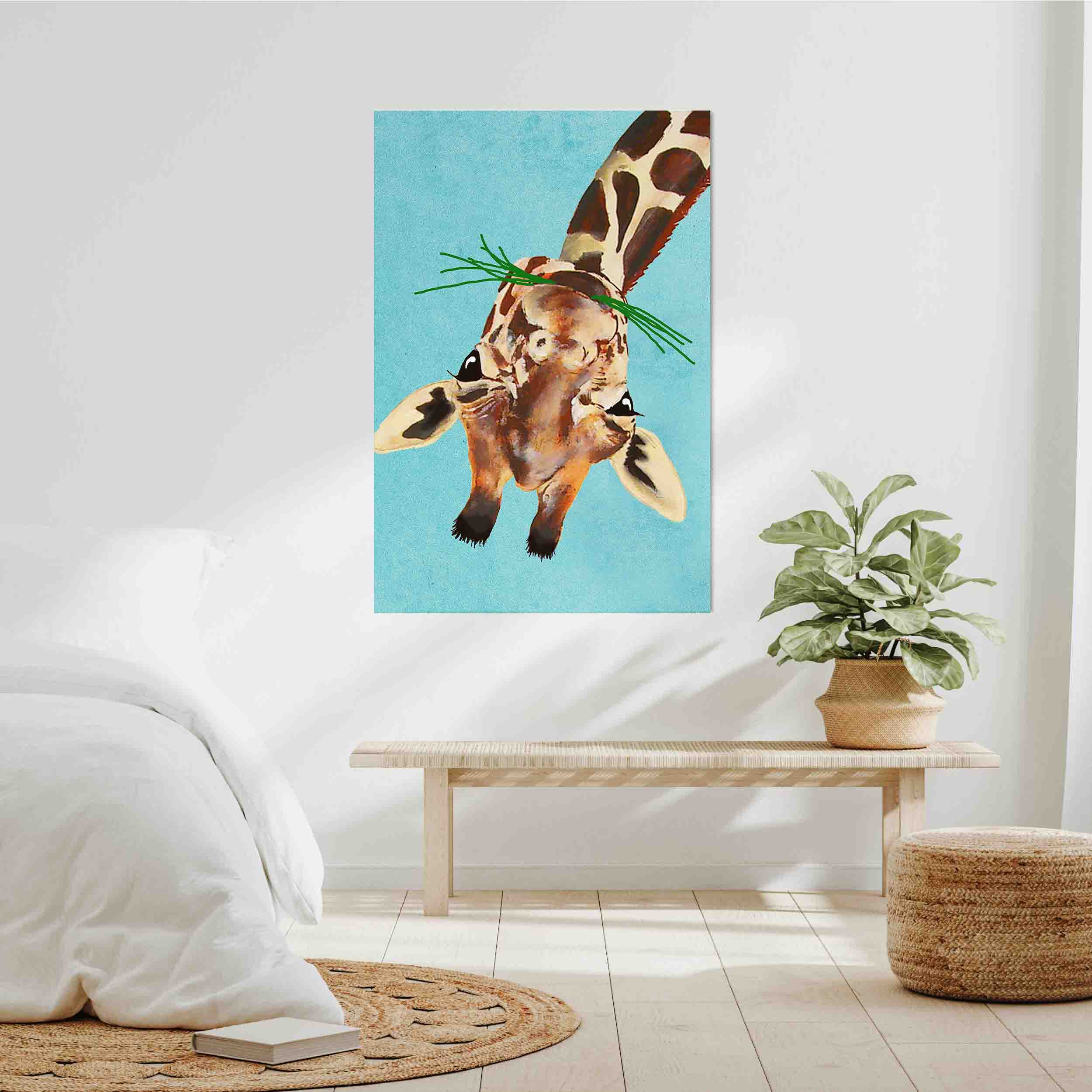 GIRAFFE UPSIDE DOWN