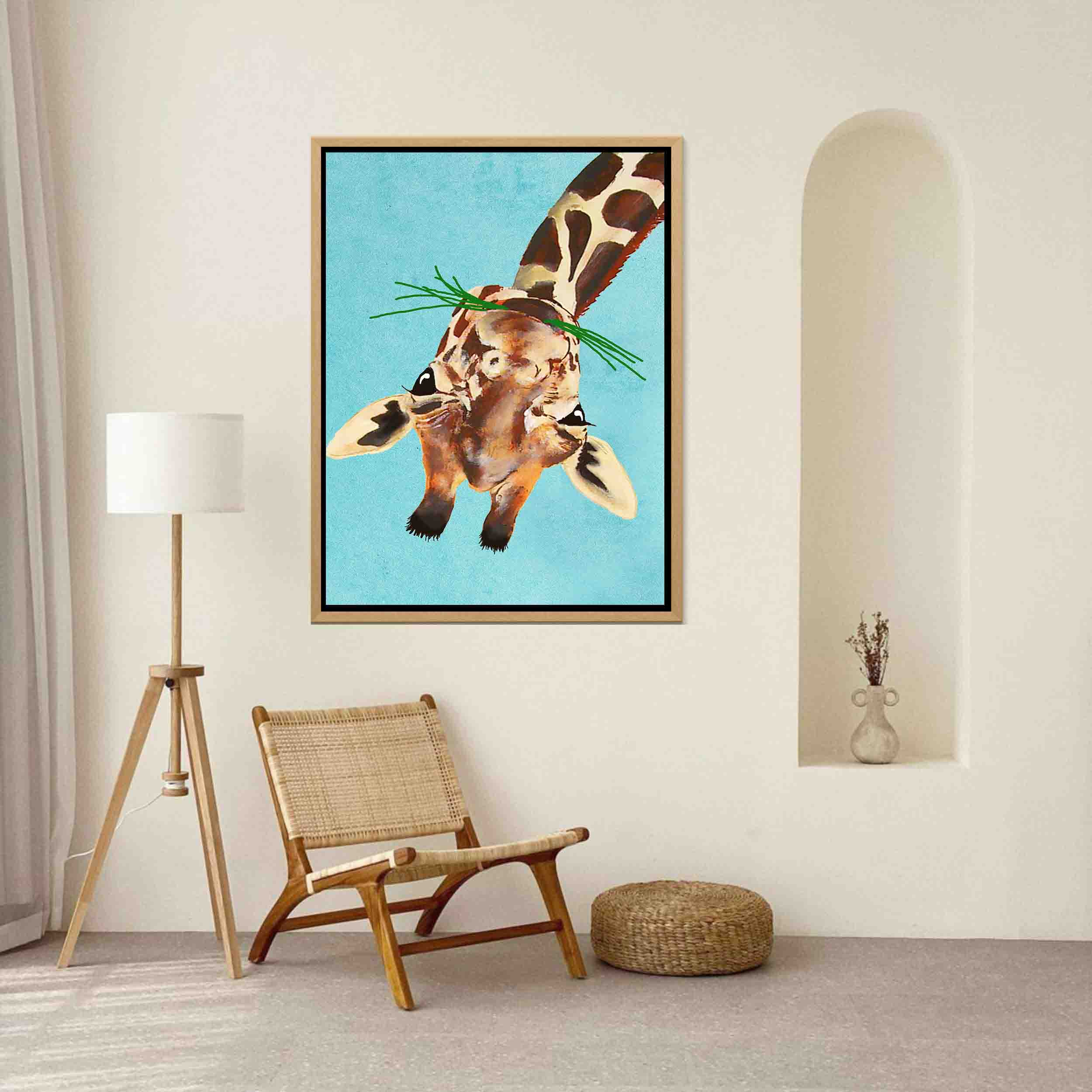 GIRAFFE UPSIDE DOWN