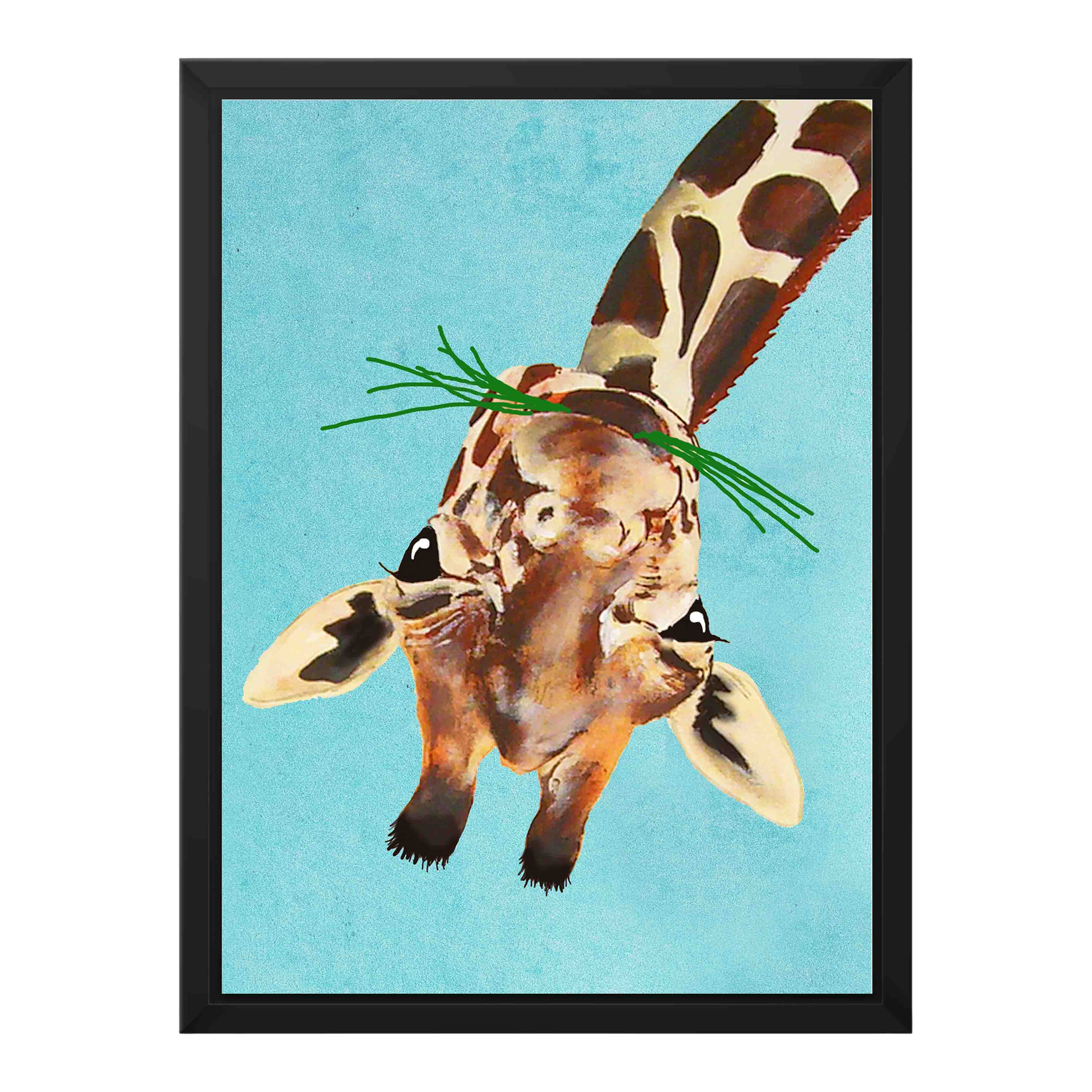 GIRAFFE UPSIDE DOWN