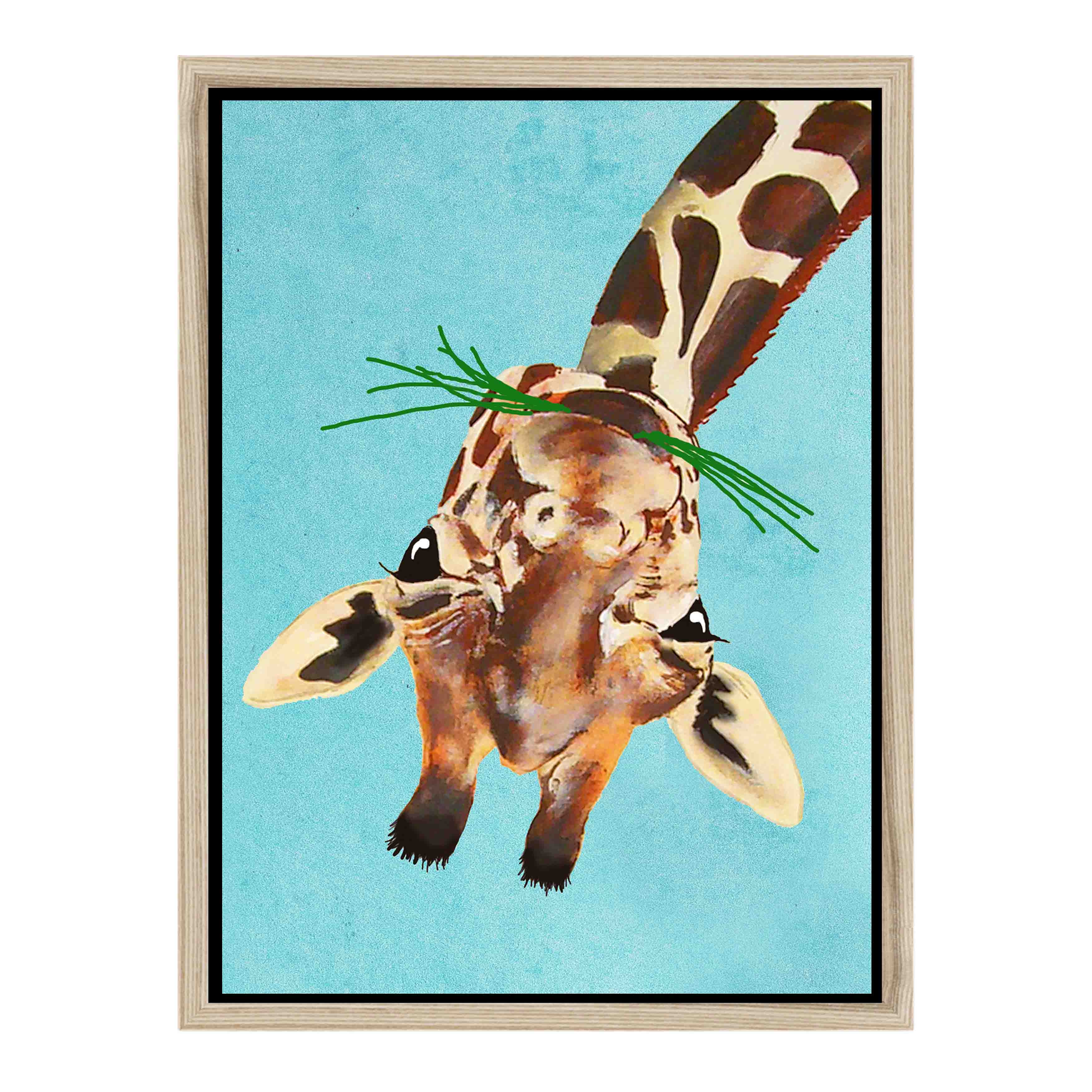GIRAFFE UPSIDE DOWN