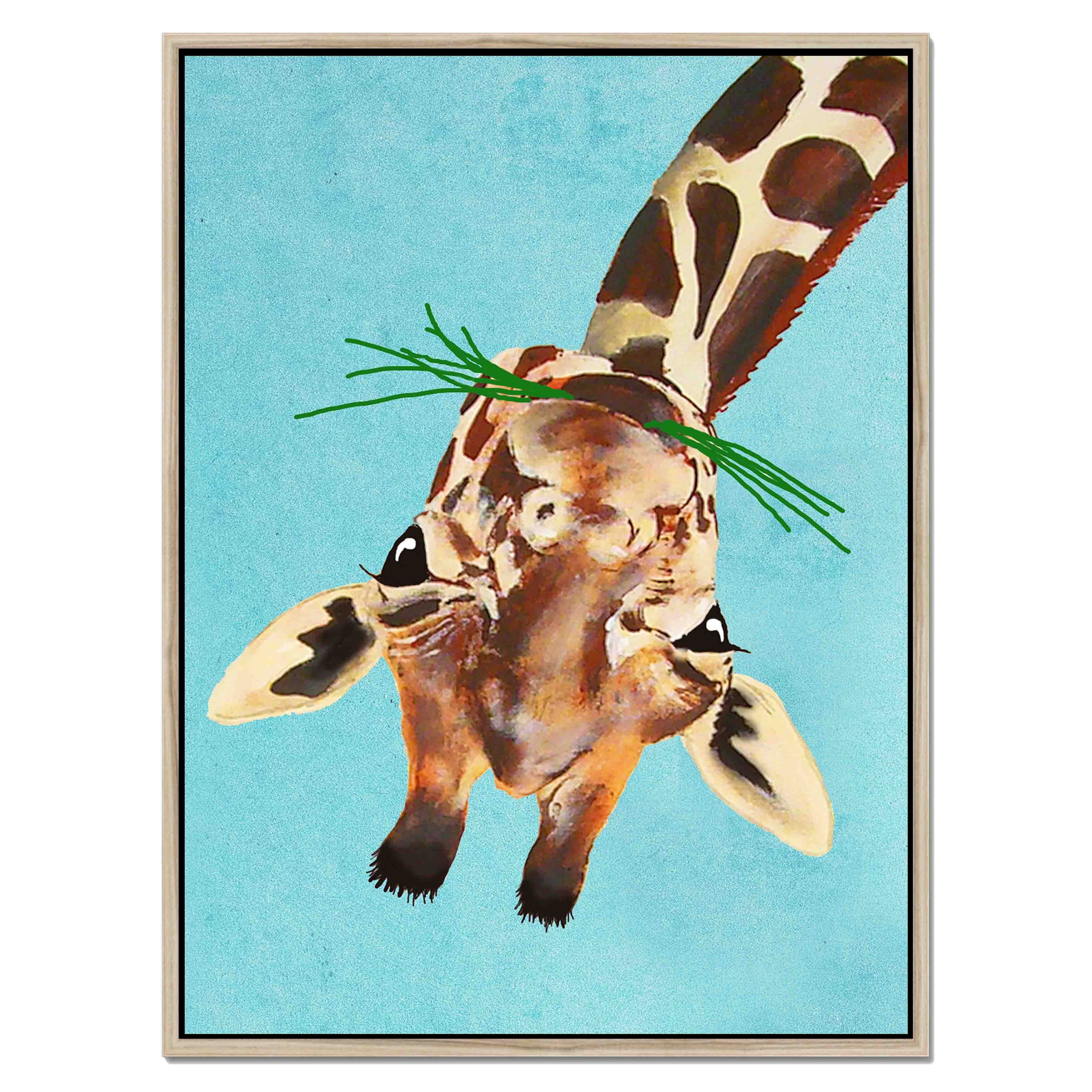 GIRAFFE UPSIDE DOWN