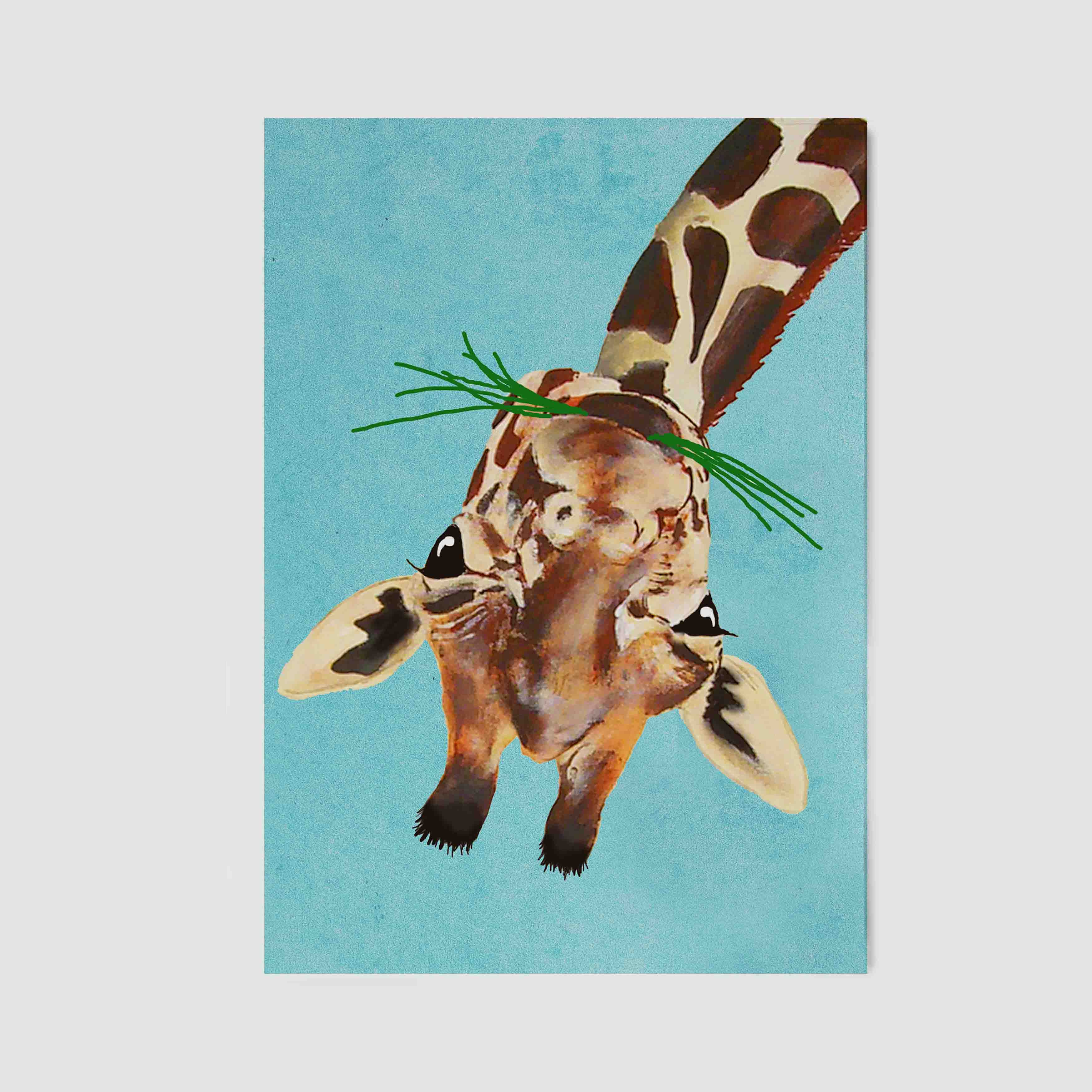 GIRAFFE UPSIDE DOWN