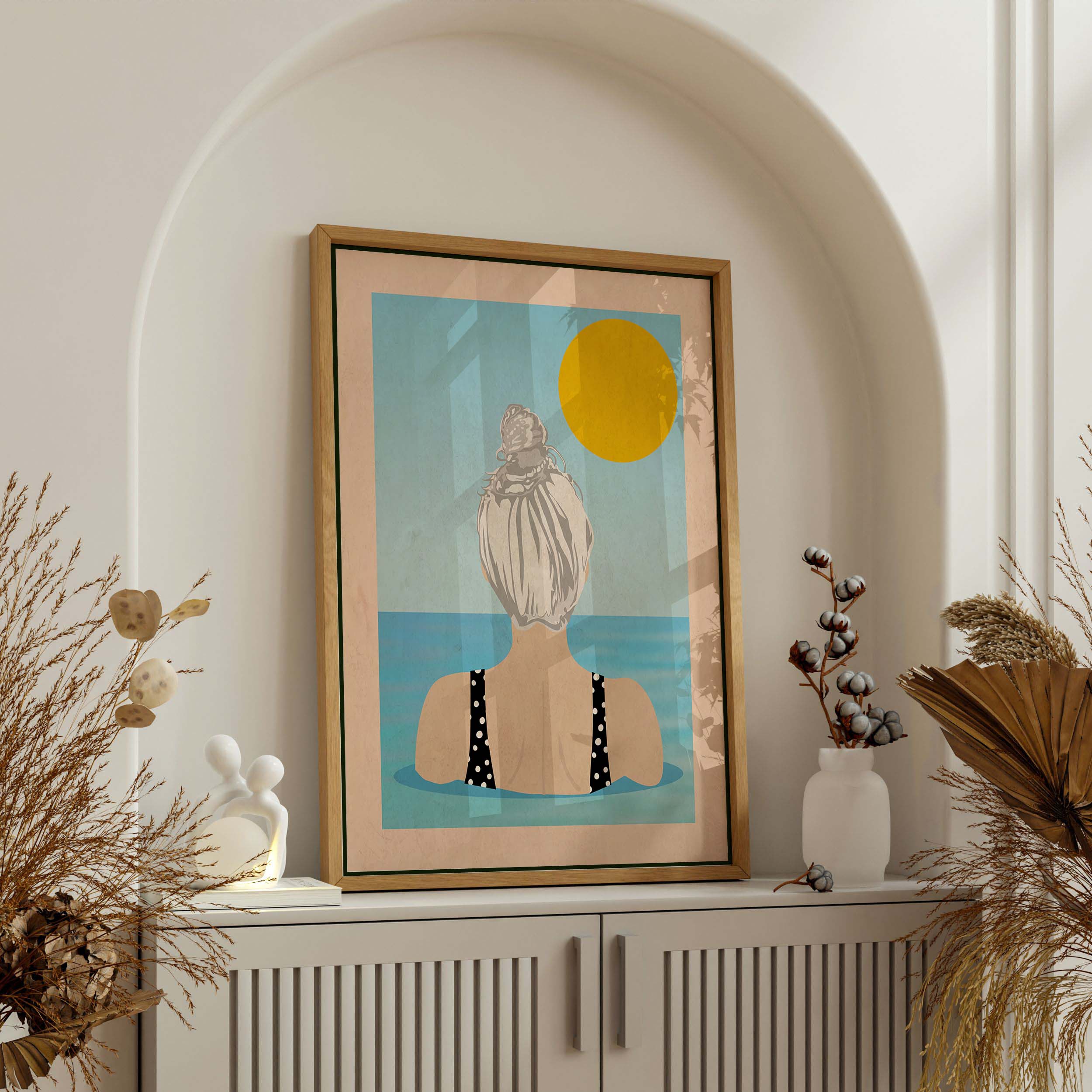 INTO THE SUNNY WATER I GO