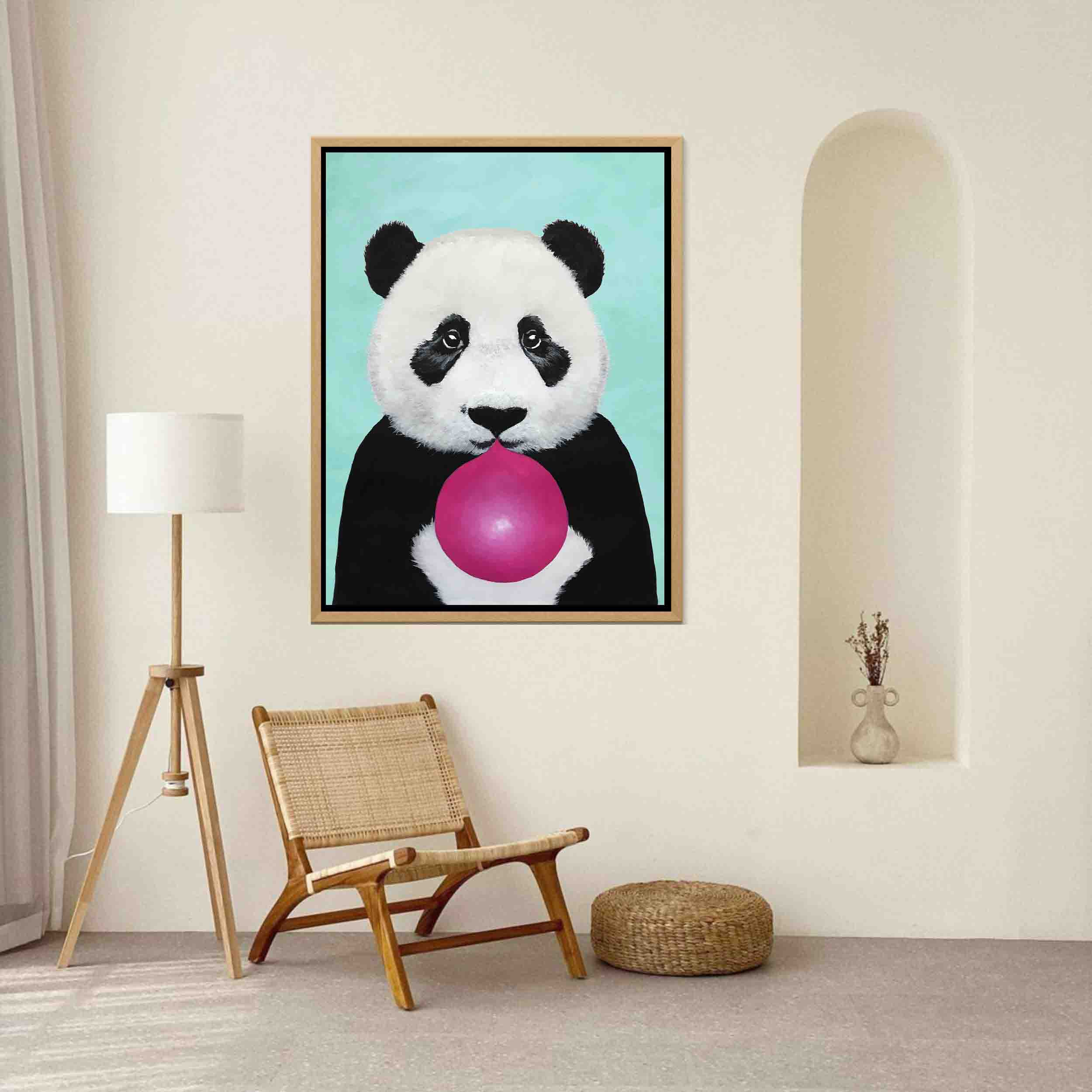 PANDA WITH BUBBLEGUM
