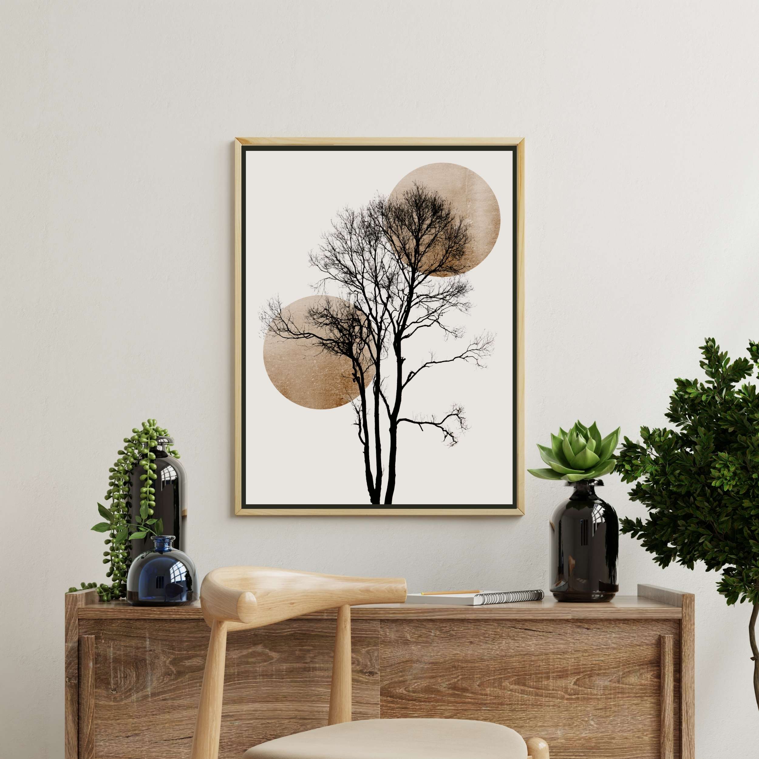 SUN AND MOON HIDING GOLD